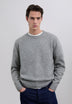 BRUSHED WOOL JUMPER