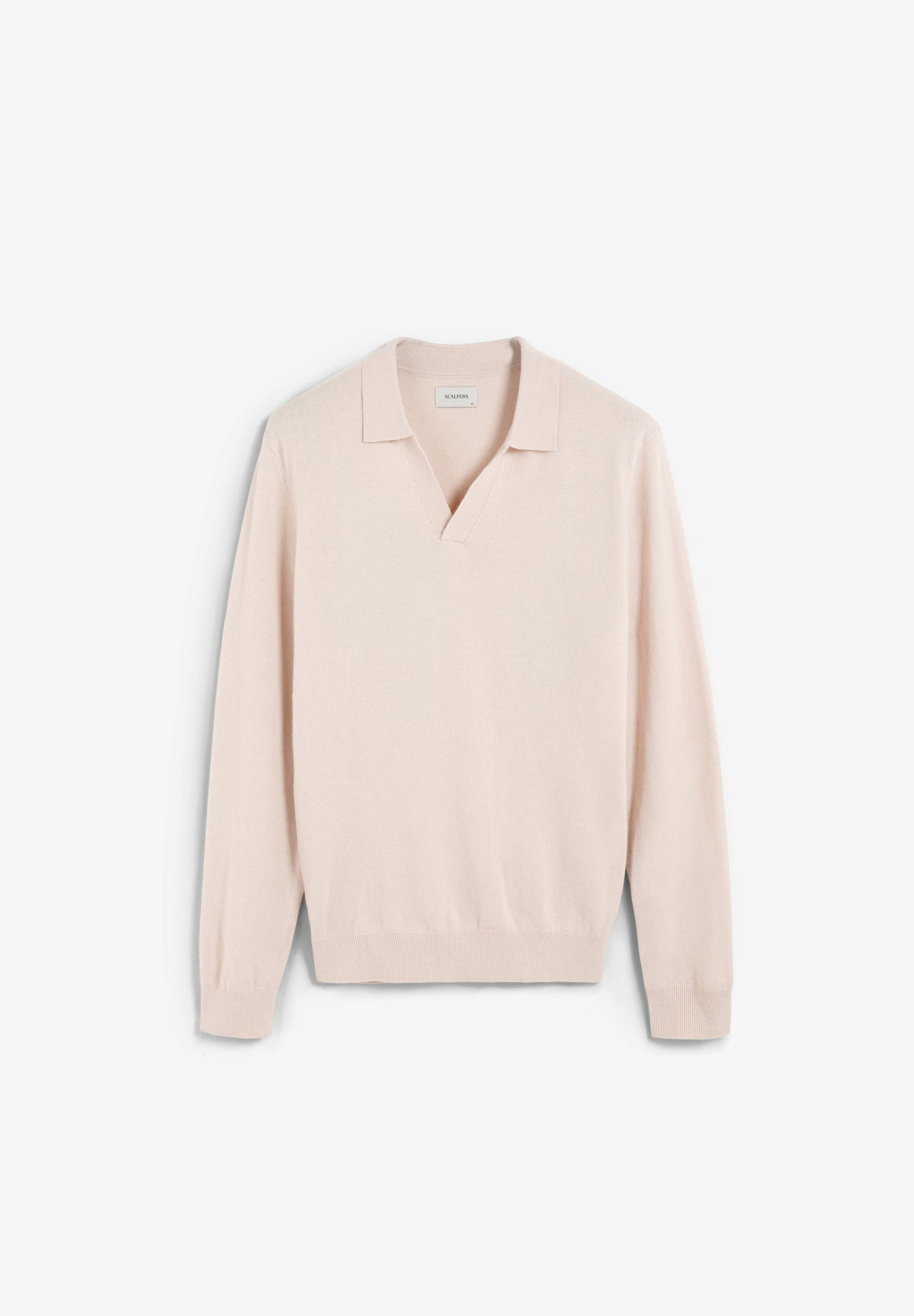 WOOL KNIT POLO SHIRT