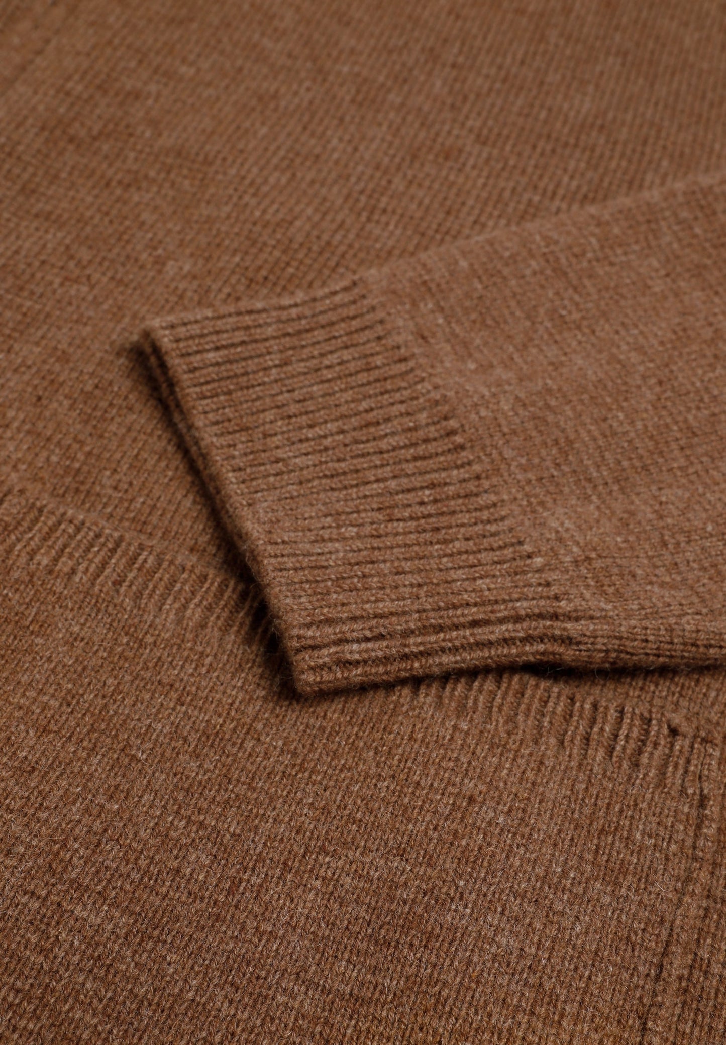 MERINO WOOL ZIP-UP CARDIGAN