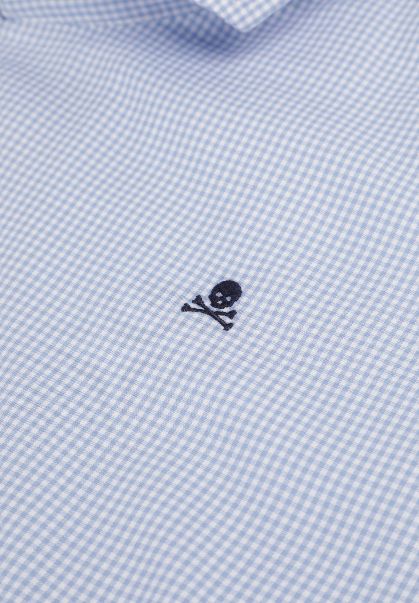 SHIRT WITH EMBROIDERED SKULL