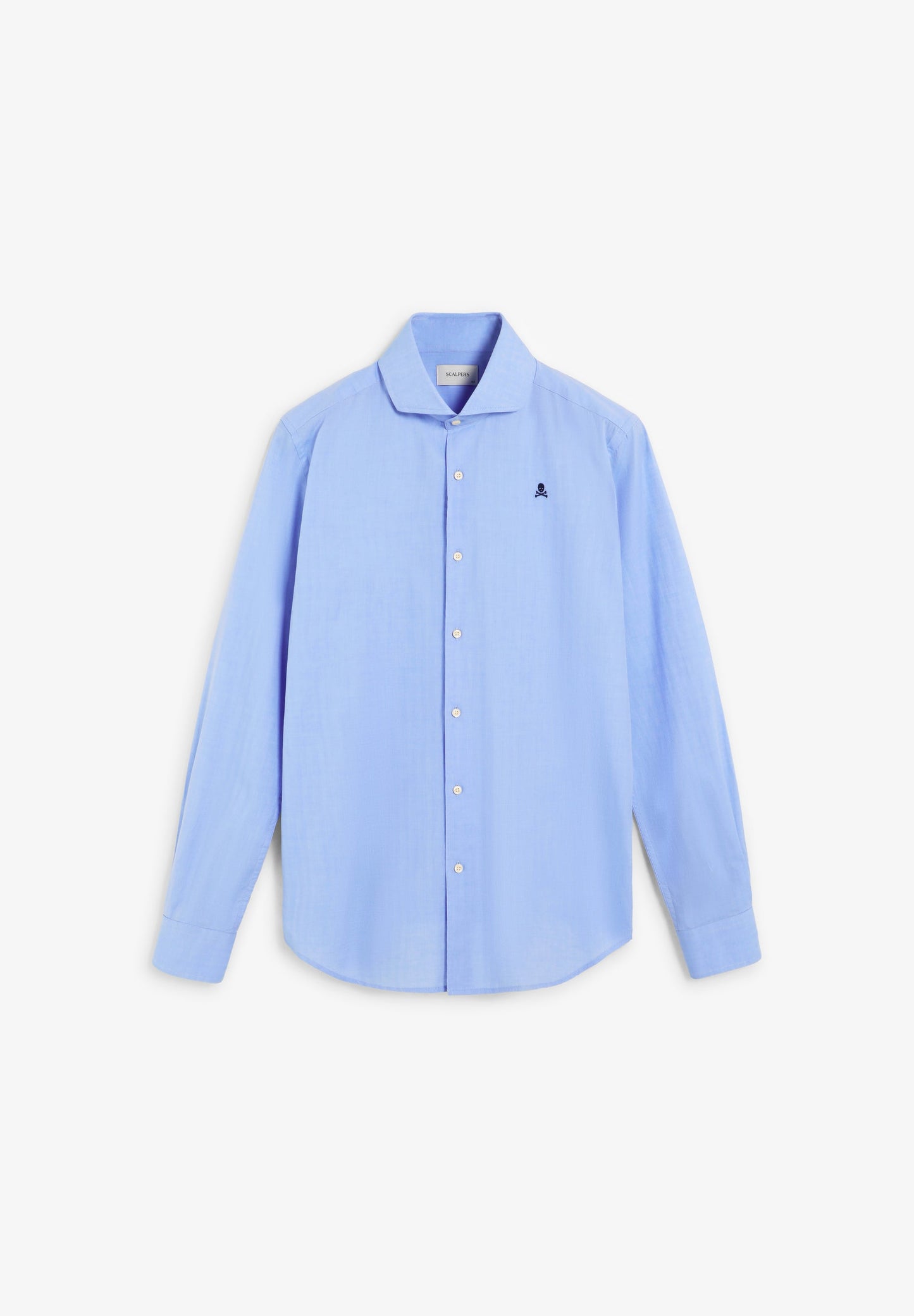 SHIRT WITH EMBROIDERED SKULL