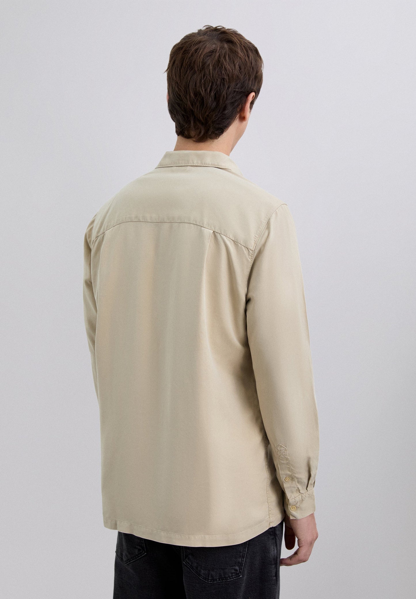 SLIM FIT COTTON SHIRT