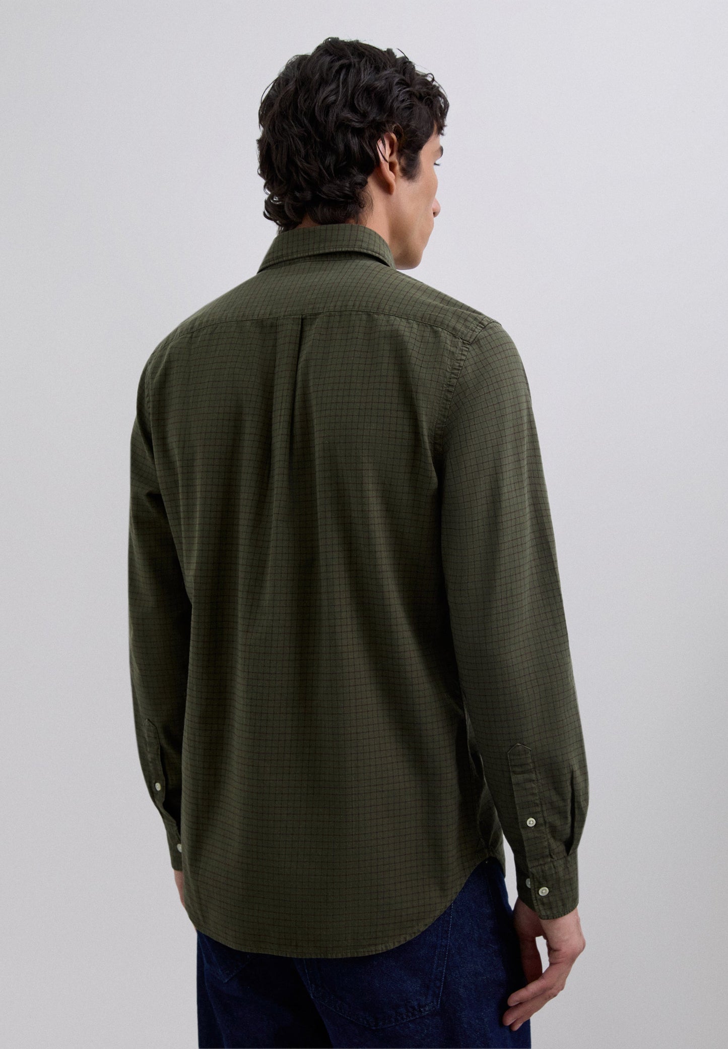 CAMISA ESTAMPADA CUADROS - Scalpers