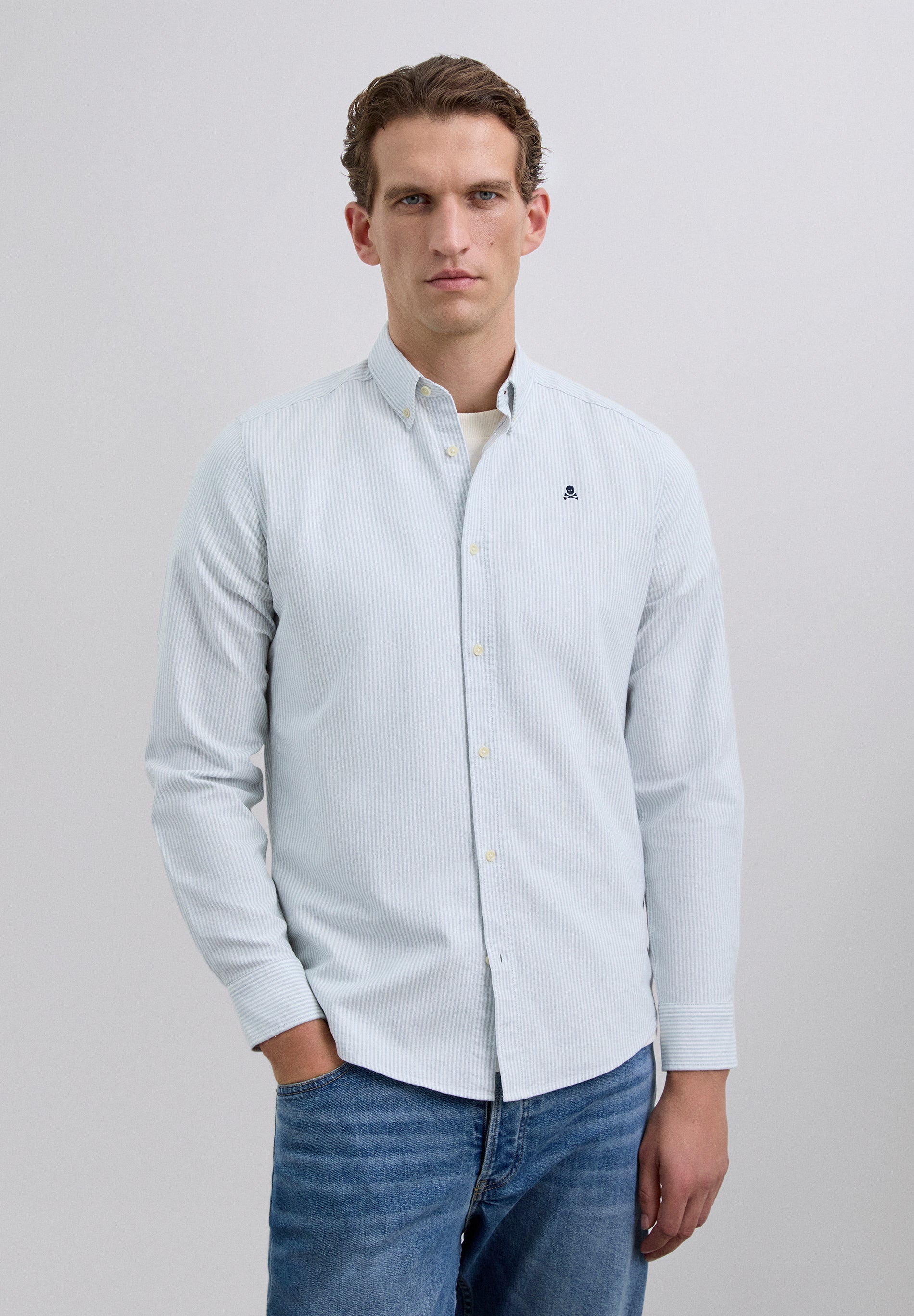 STRIPED OXFORD SHIRT