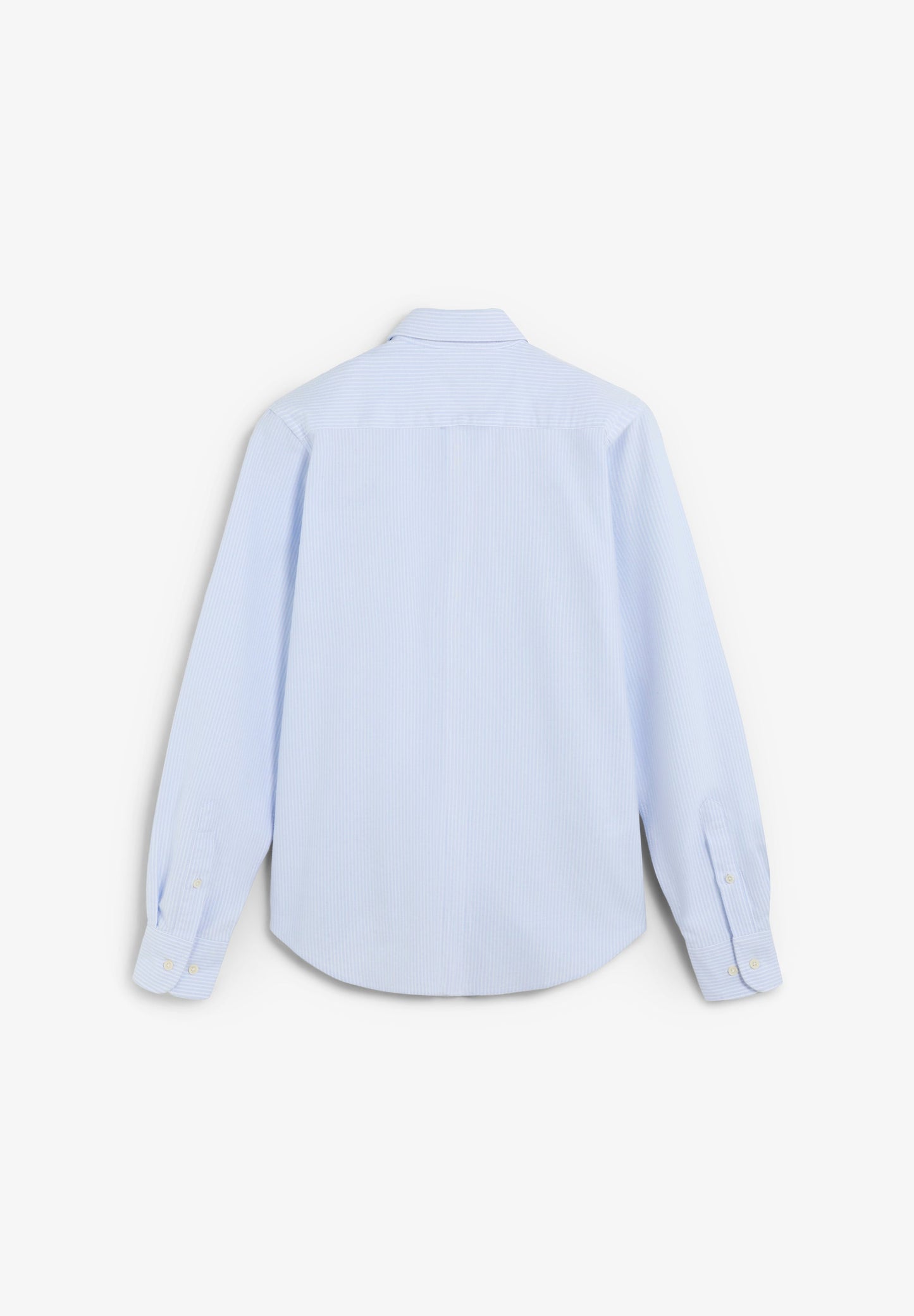 STRIPED OXFORD SHIRT WITH LOGO