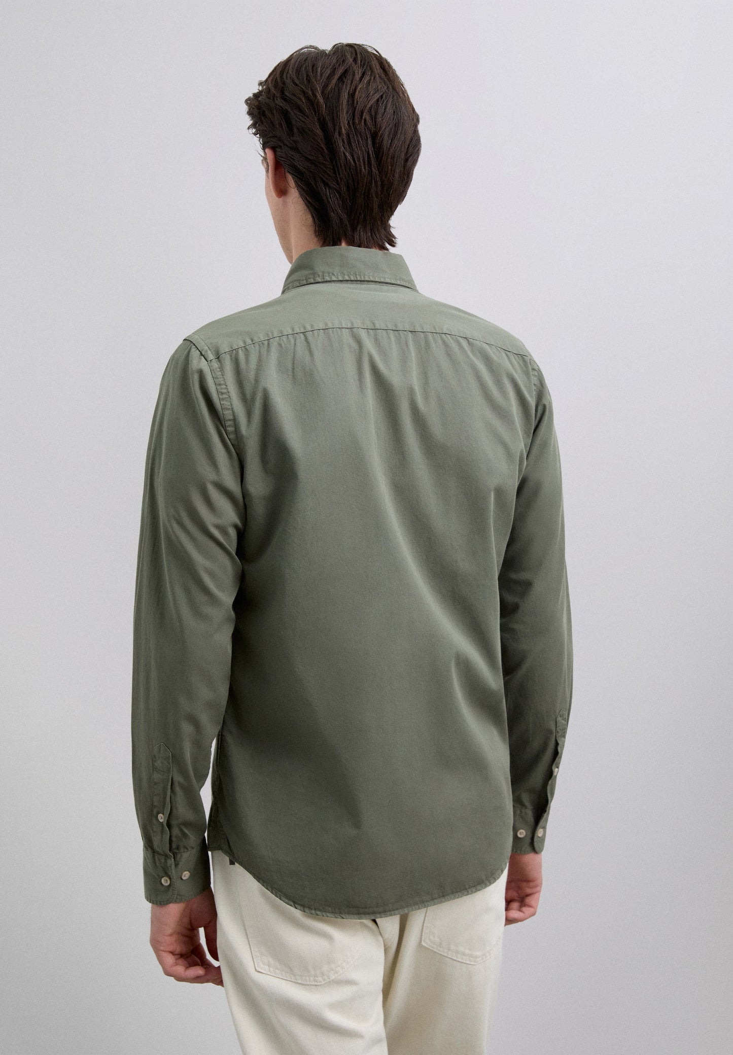 REGULAR FIT EMBROIDERED SHIRT