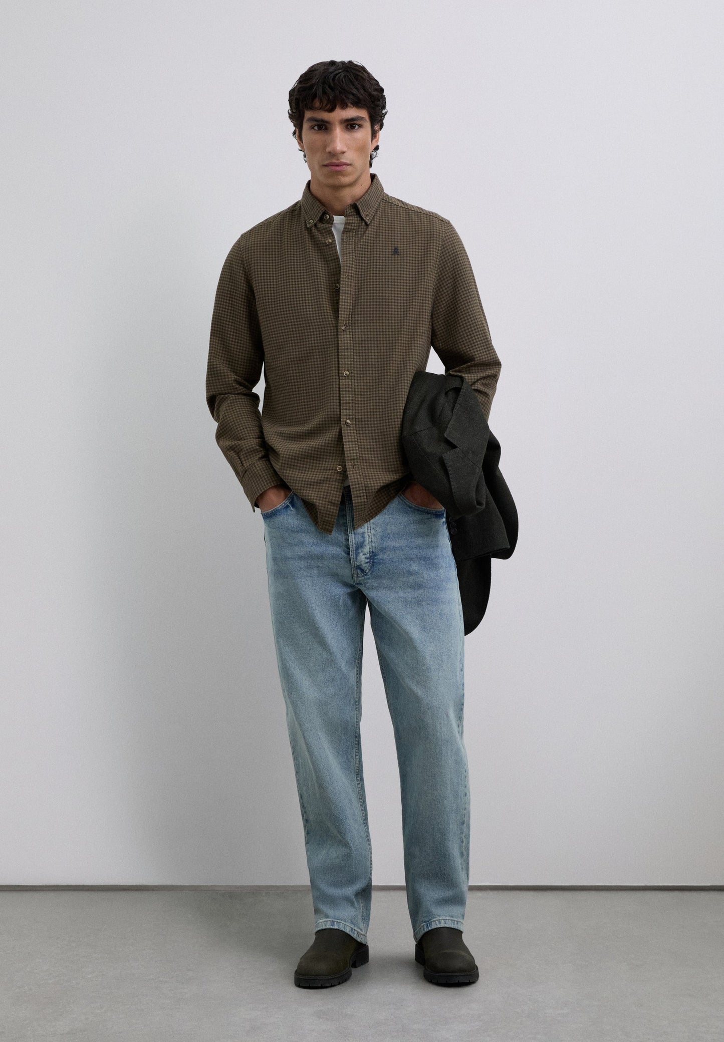 REGULAR FIT TARTAN SHIRT