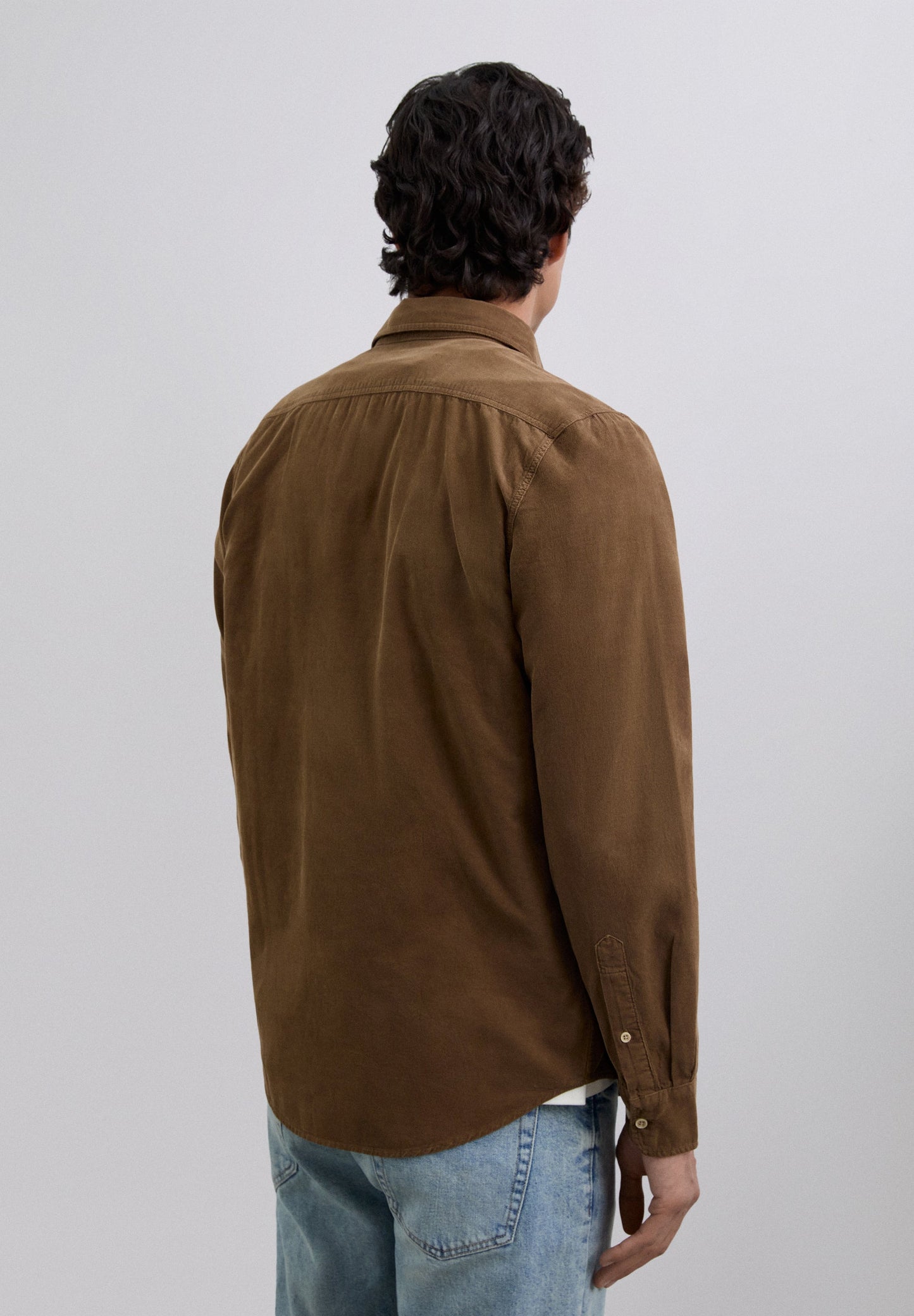 REGULAR FIT CORDUROY SHIRT