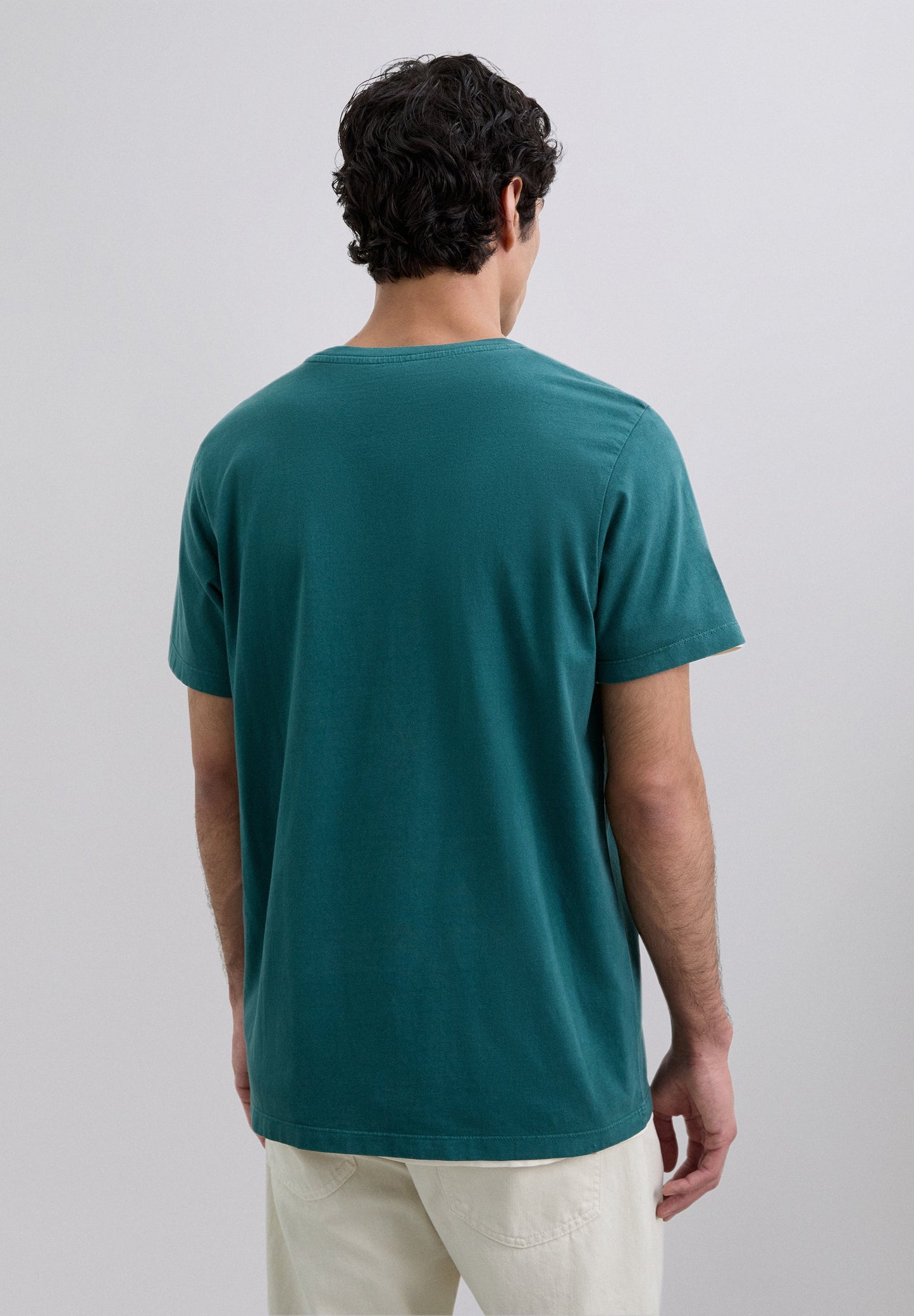 CAMISETA CALAVERA BORDADA TONO - Scalpers