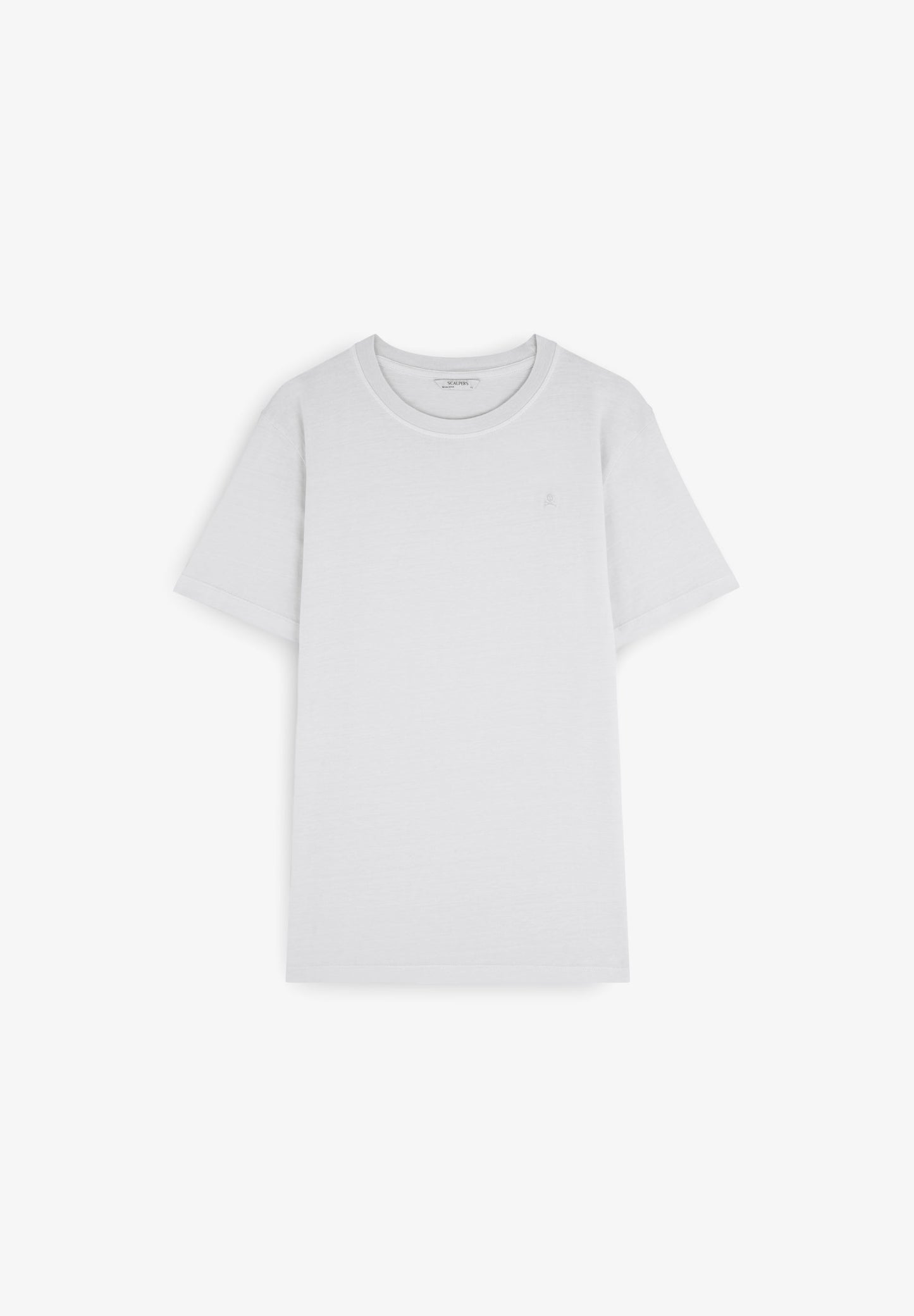 CAMISETA CALAVERA BORDADA TONO - Scalpers