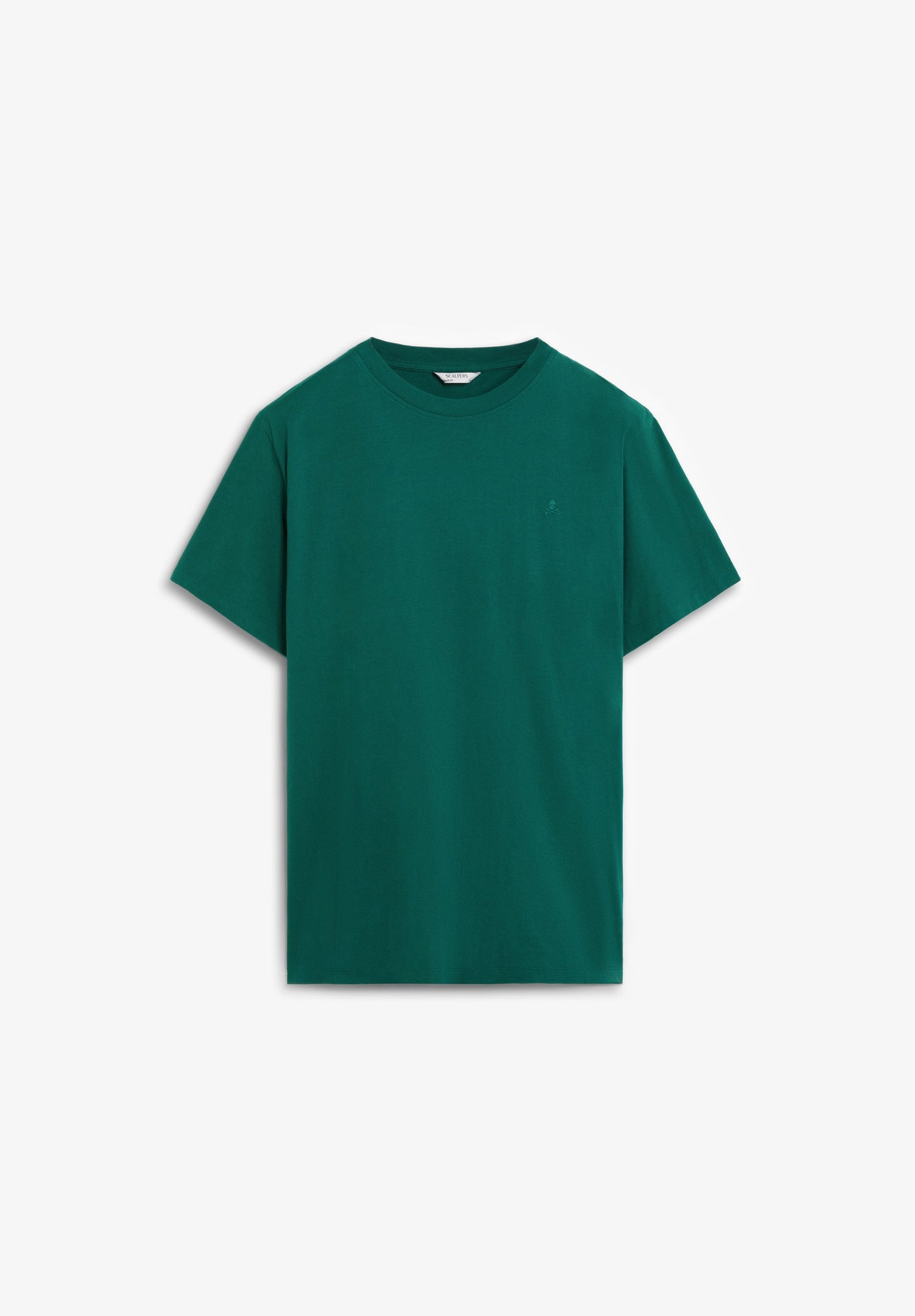 EMBROIDERED SKULL T-SHIRT