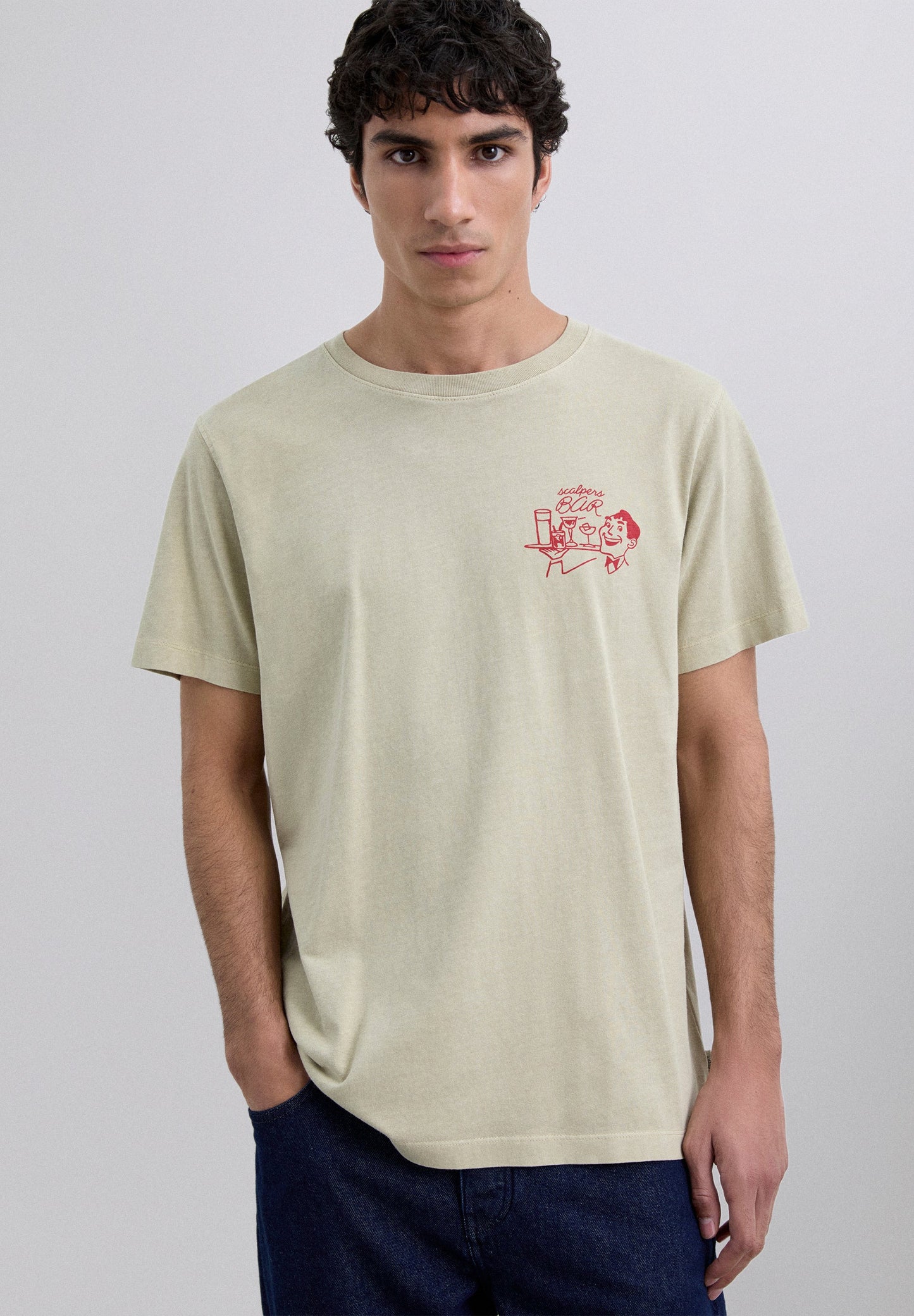 BAR PRINT T-SHIRT