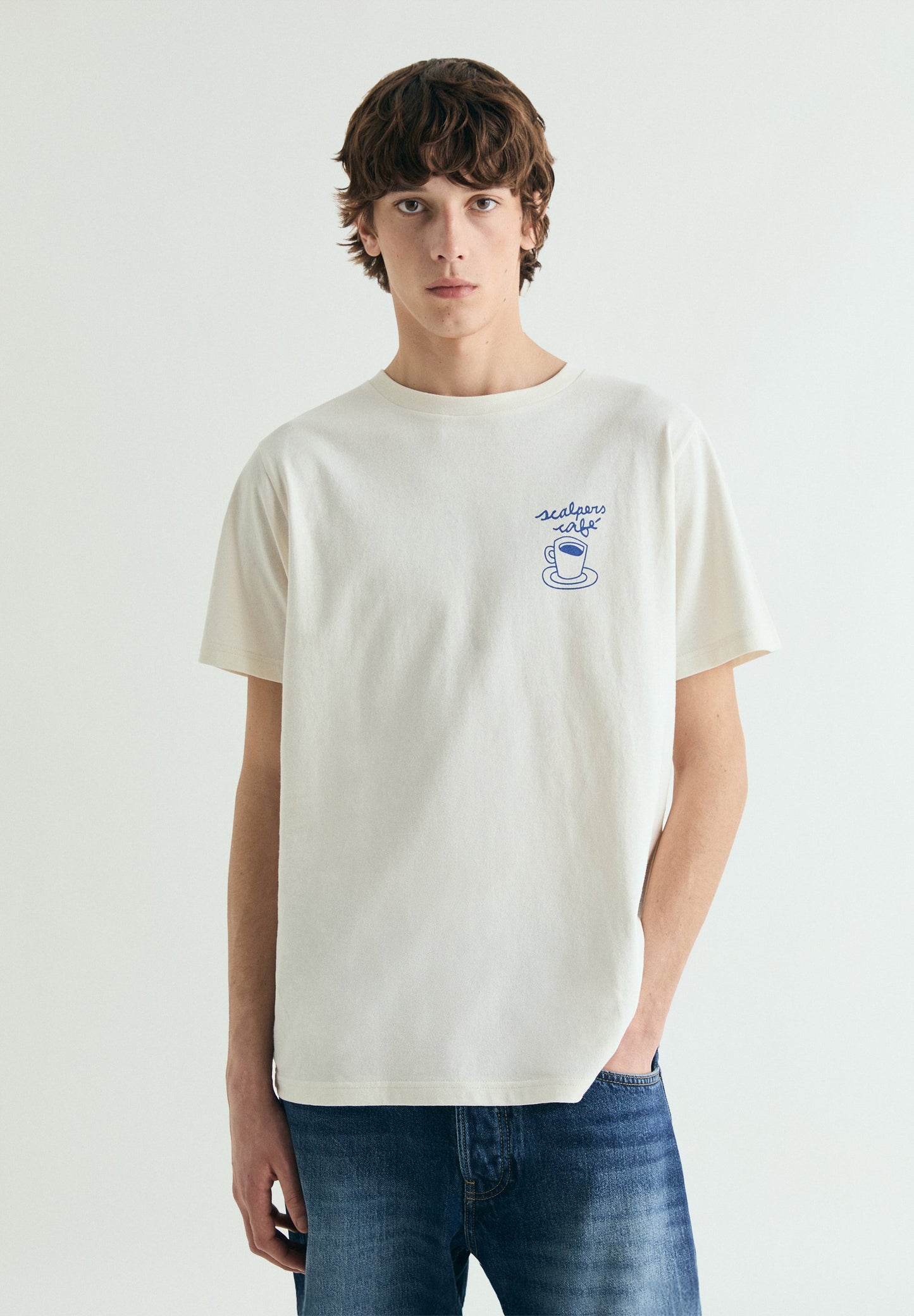 SCALPERS CAFÉ PRINT T-SHIRT