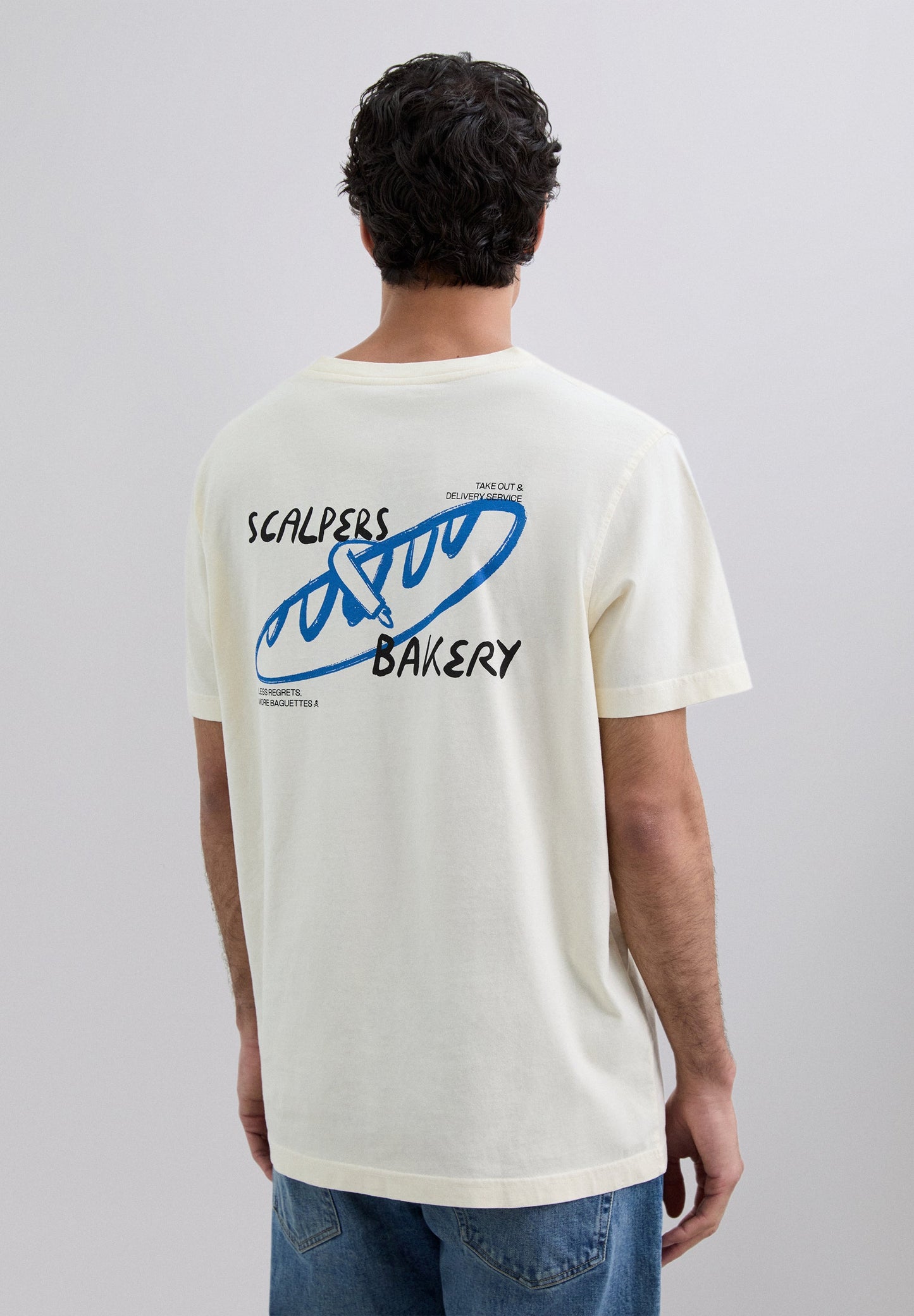 BAGUETTE PRINT T-SHIRT