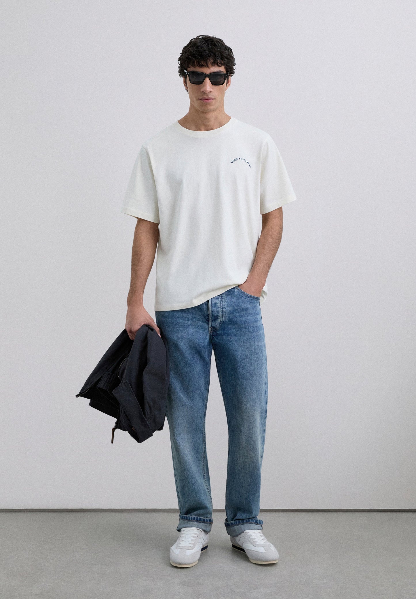 T-SHIRT WITH LOGO PRINT