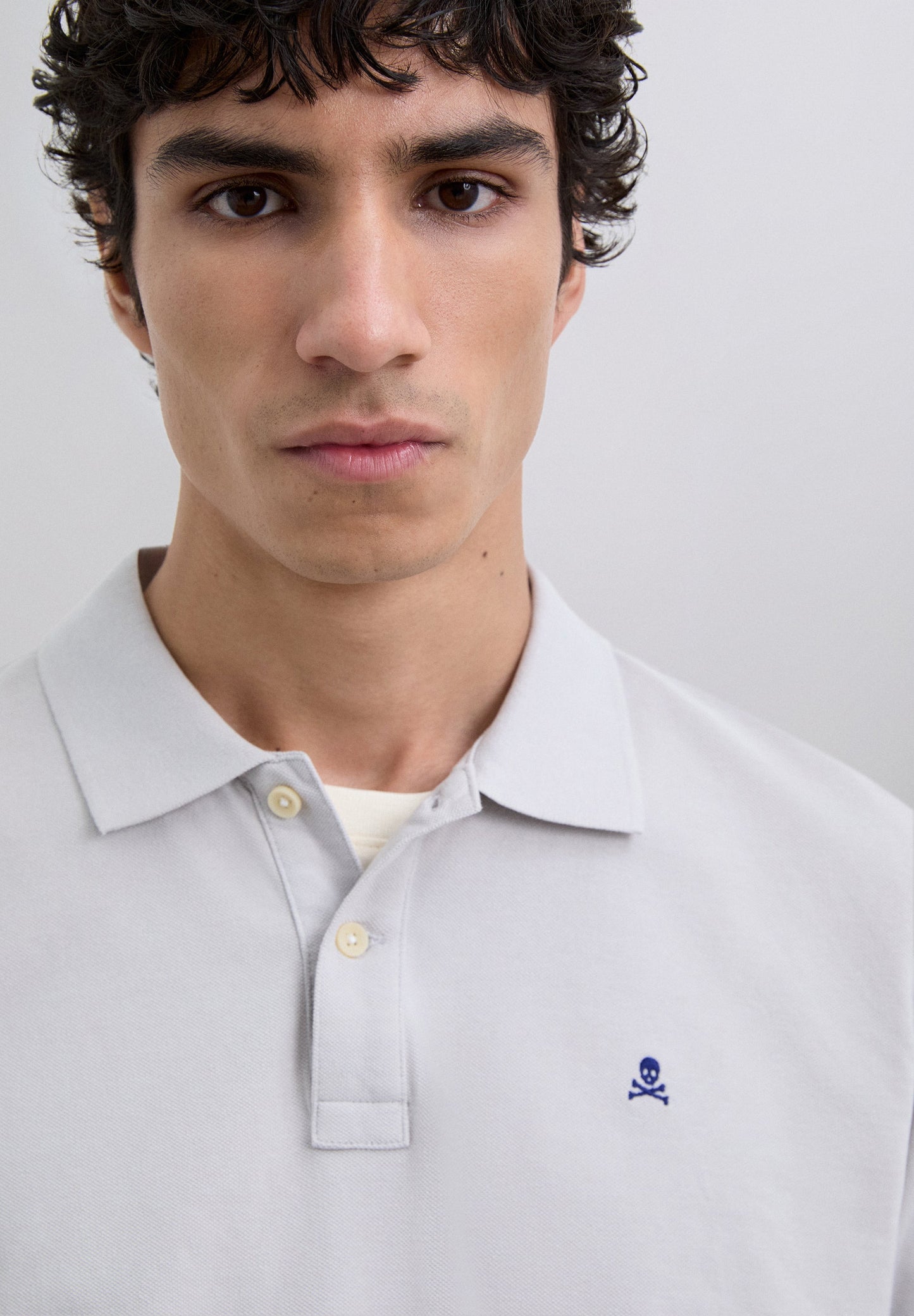 EMBROIDERED PIQUÉ POLO SHIRT