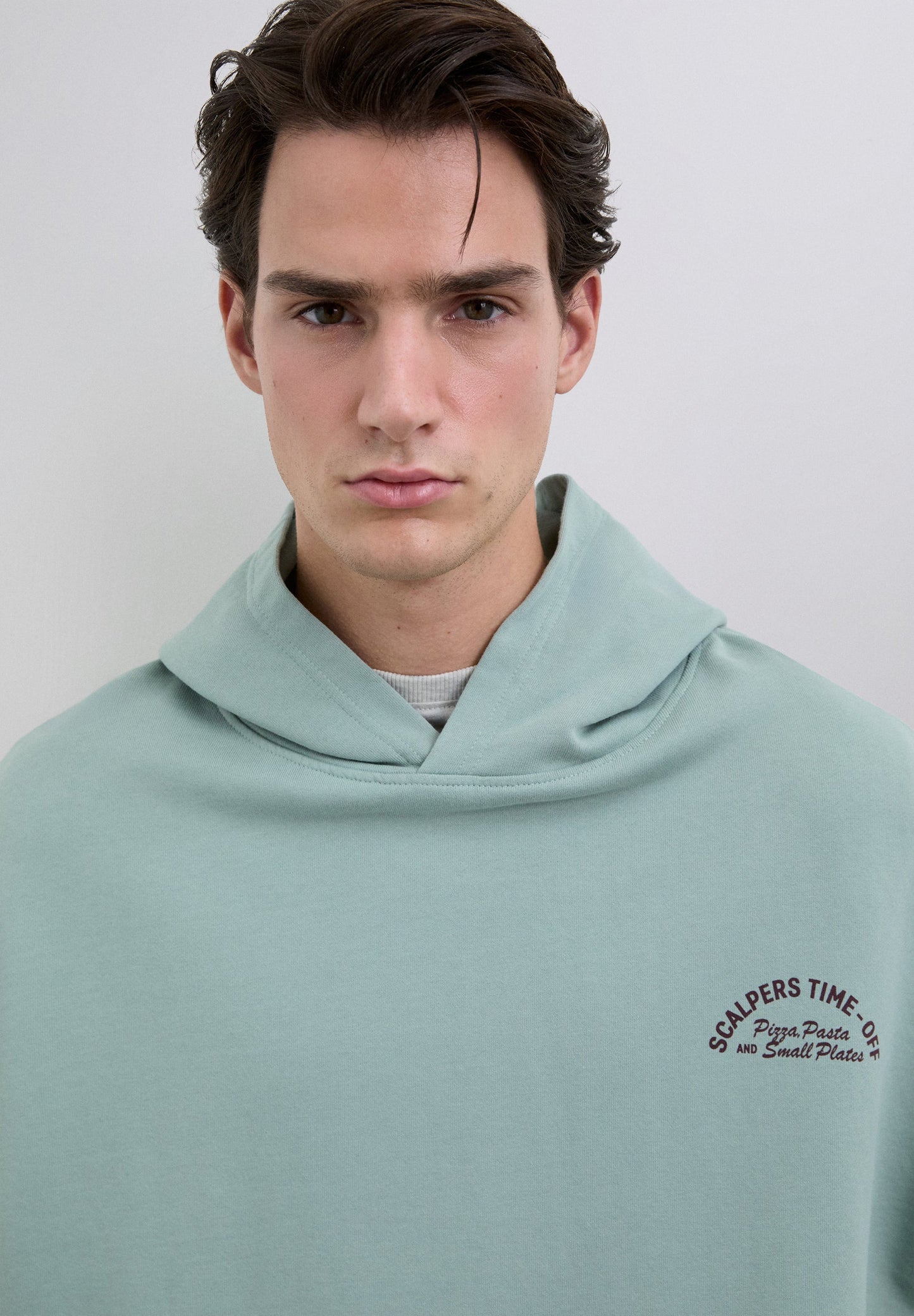SWEATSHIRT WITH LOGO PRINT