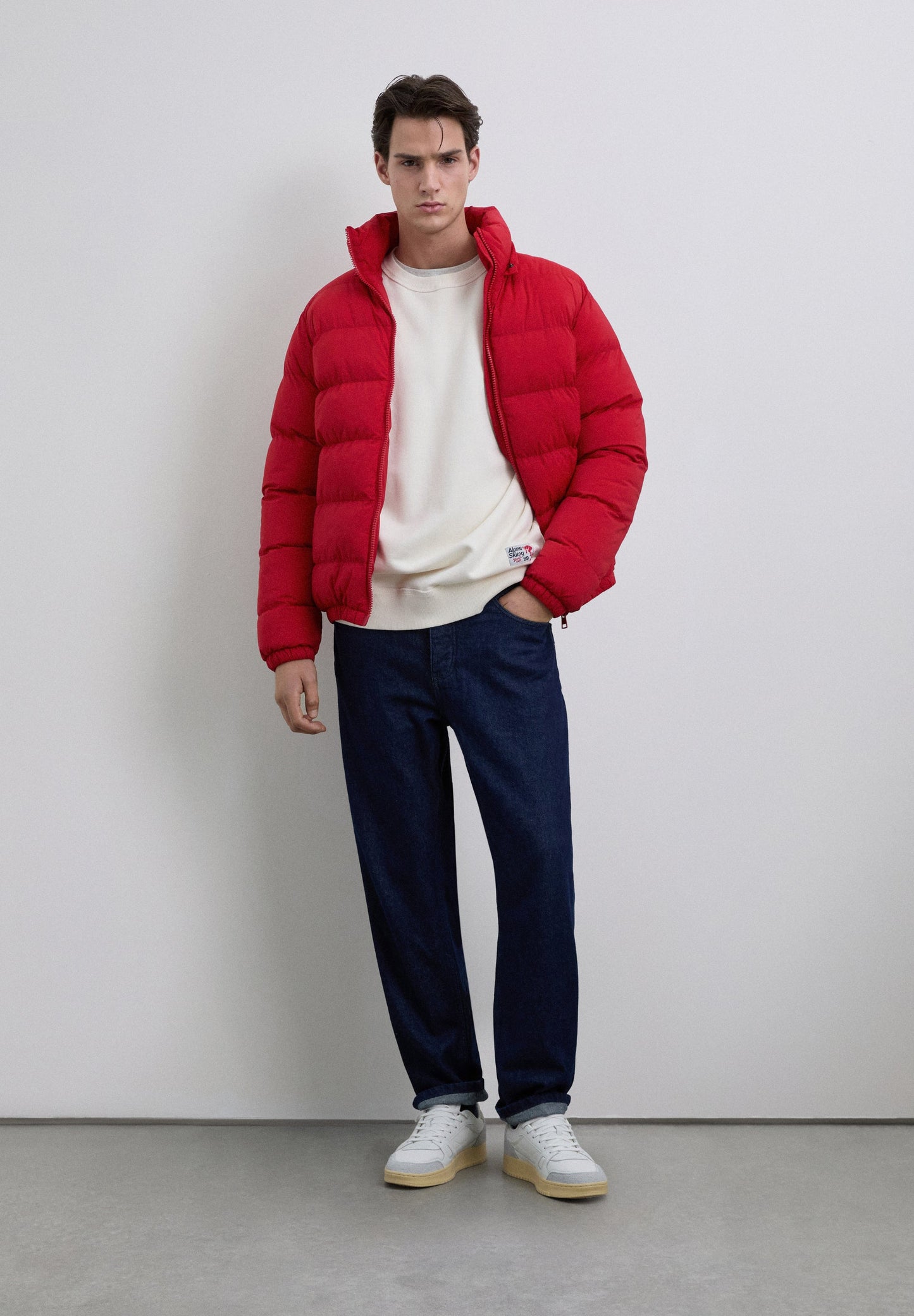 ALPINE PRINT SWEATSHIRT