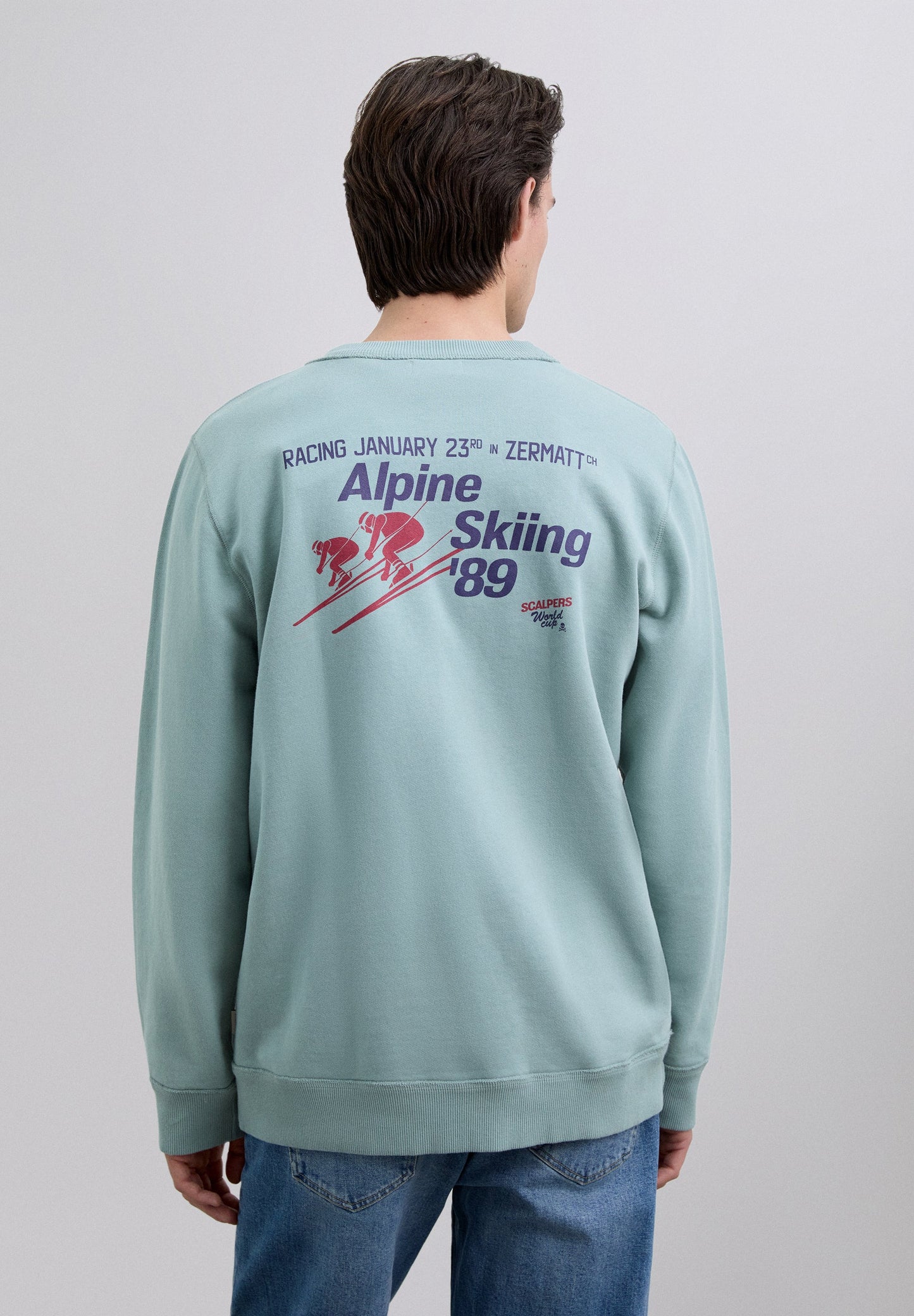 ALPINE PRINT SWEATSHIRT