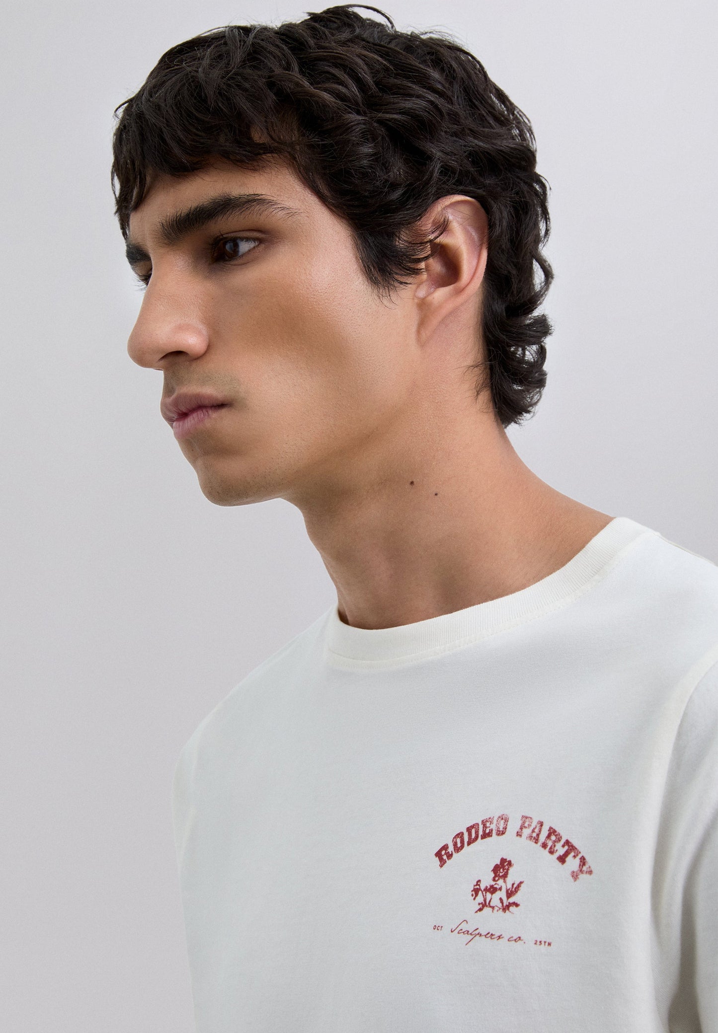 T-SHIRT WITH LOGO PRINT