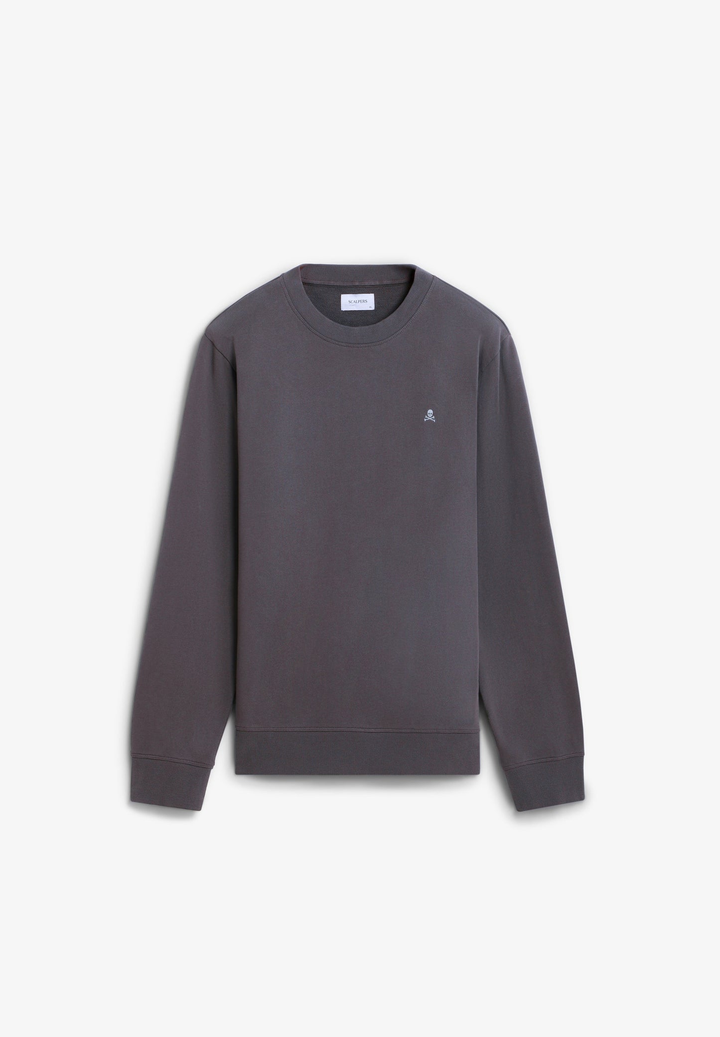 SWEATSHIRT WITH EMBROIDERED SKULL