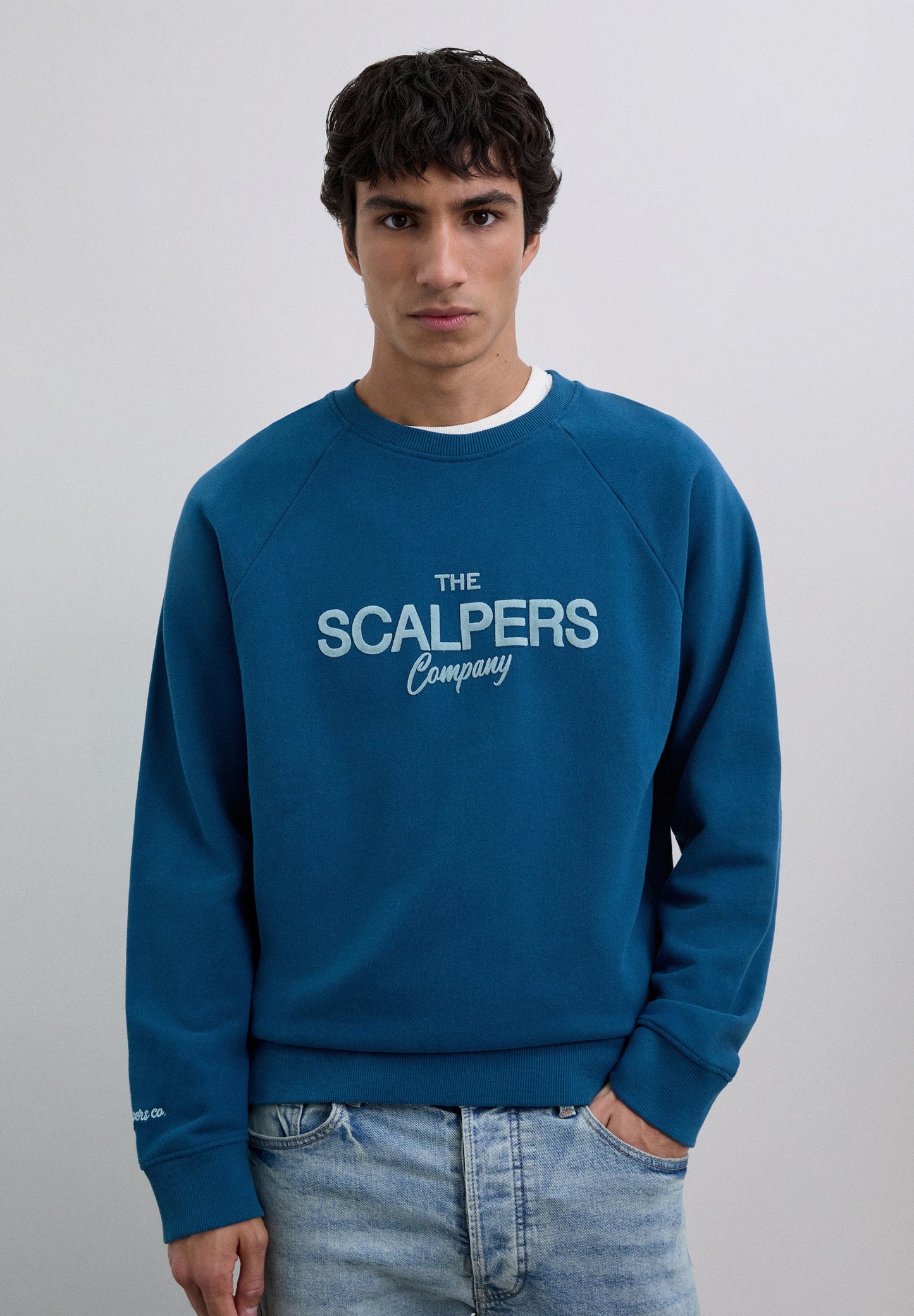 SWEATSHIRT WITH LOGO PRINT