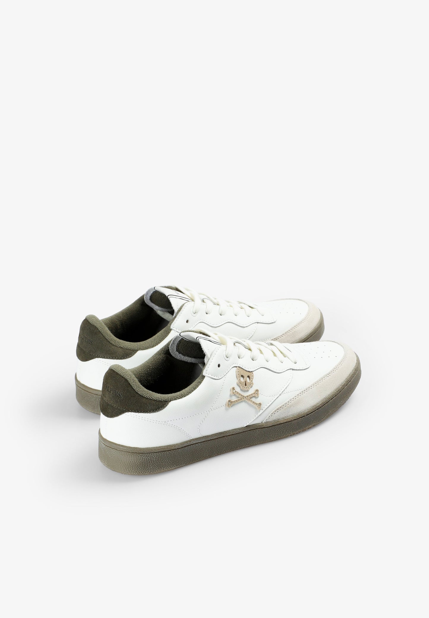 LEATHER SKULL SNEAKERS