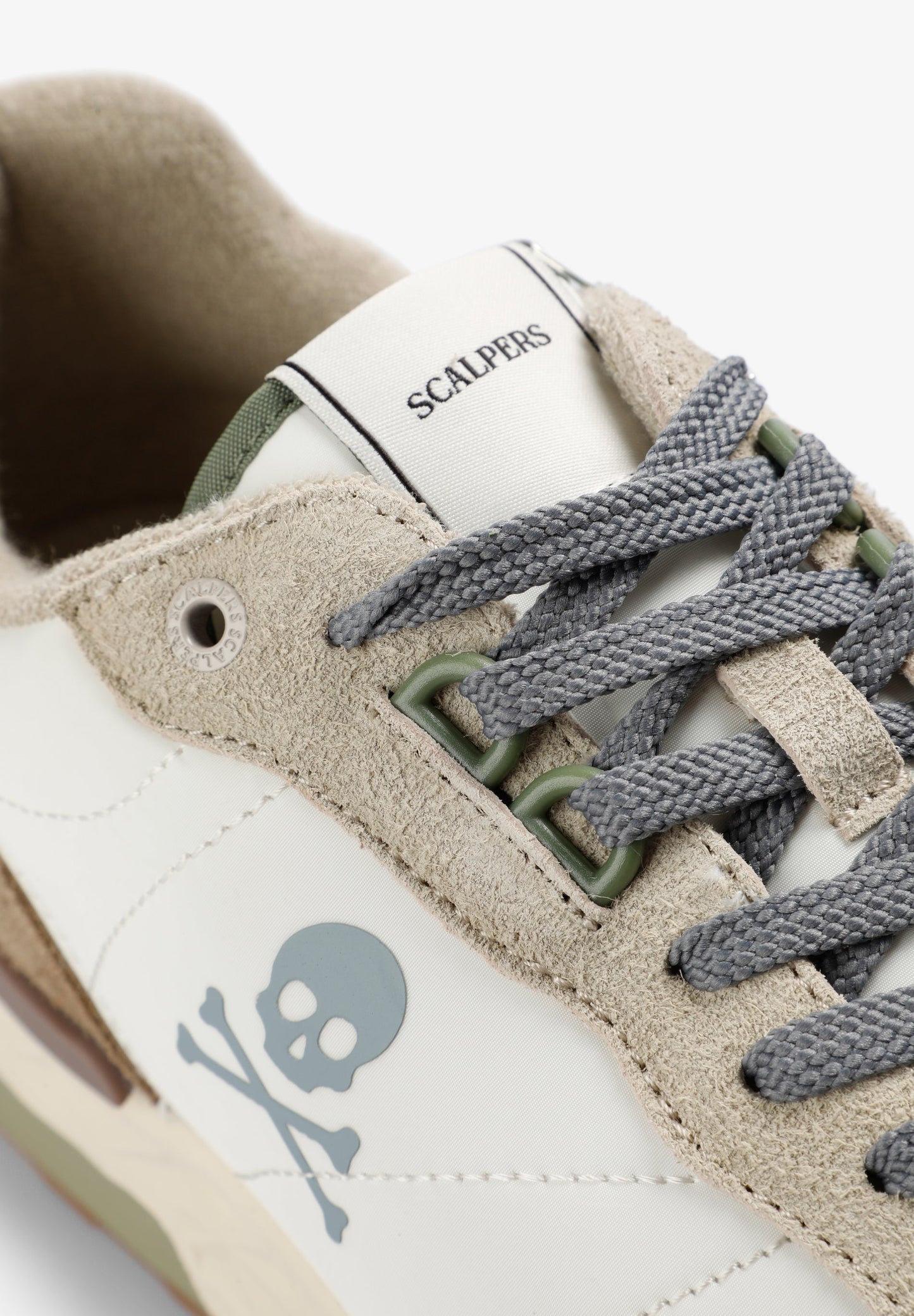 SUEDE SNEAKERS WITH SKULL