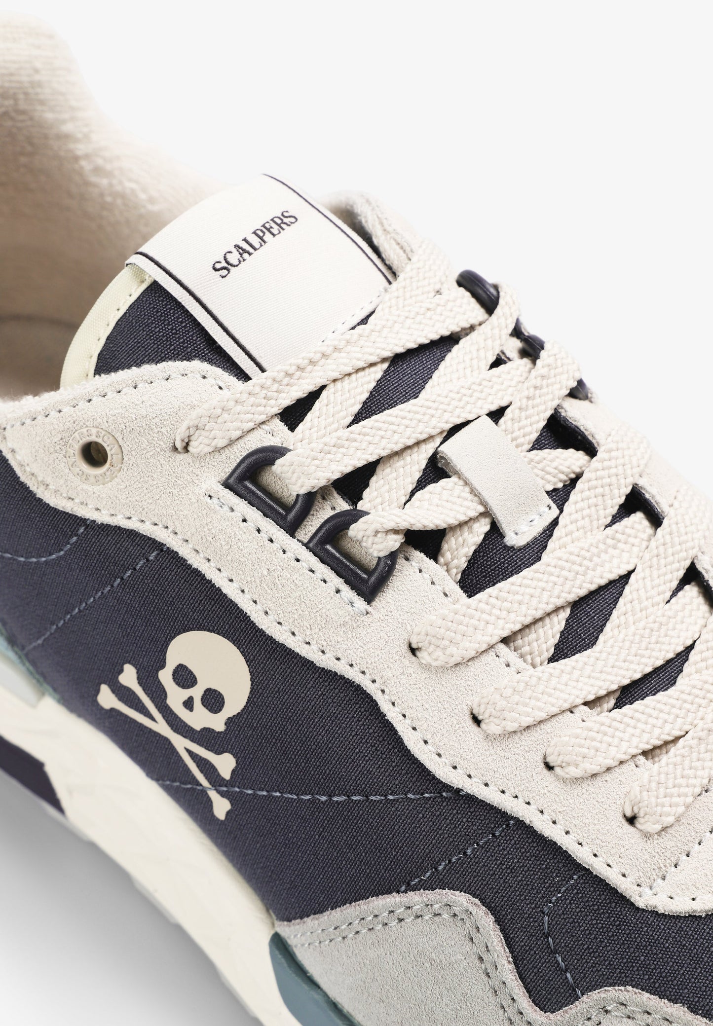 SUEDE SNEAKERS WITH SKULL