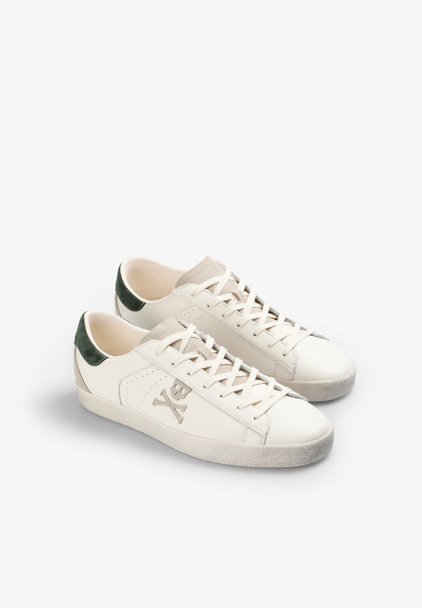 LEATHER SKULL SNEAKERS