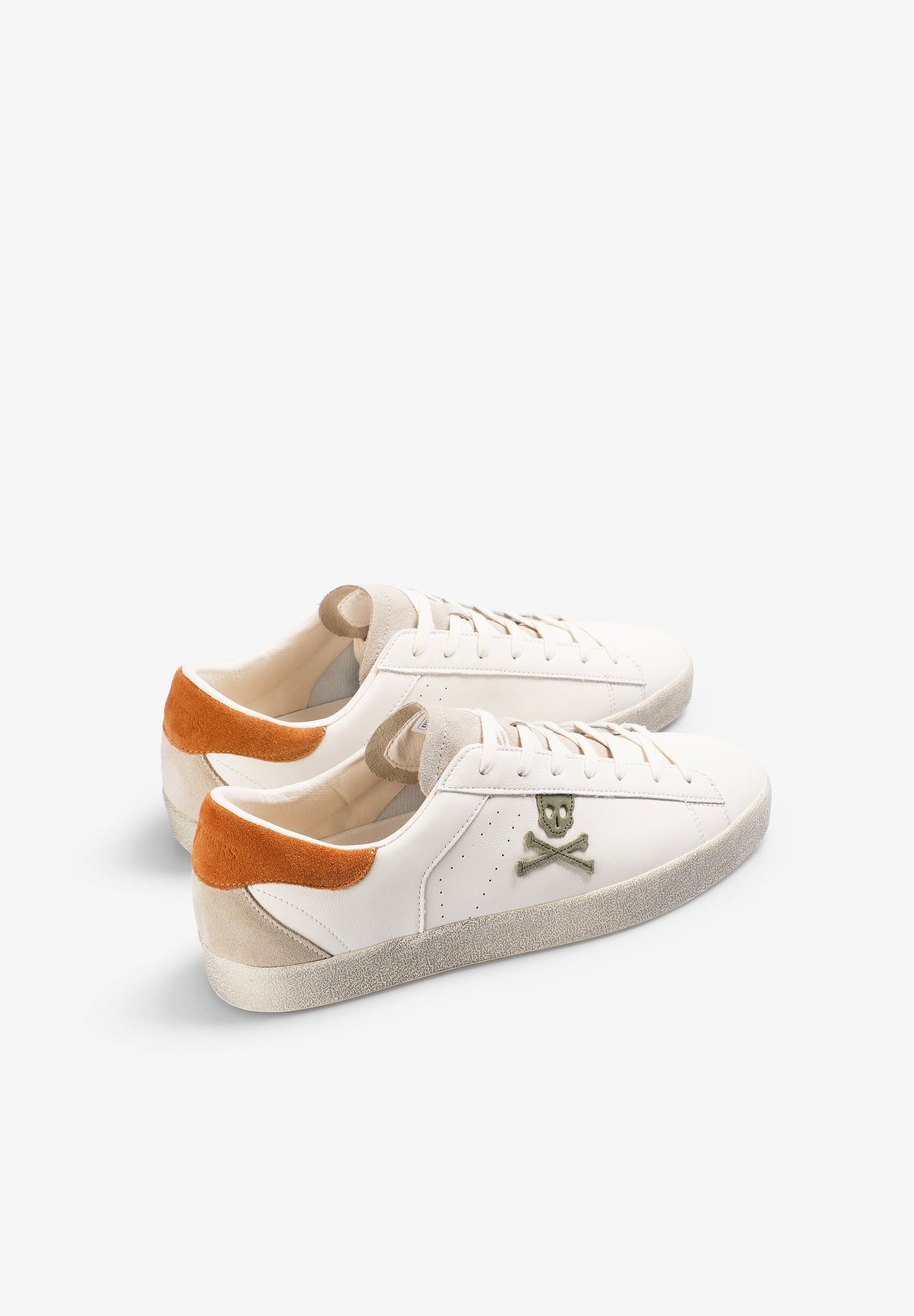 LEATHER SKULL SNEAKERS