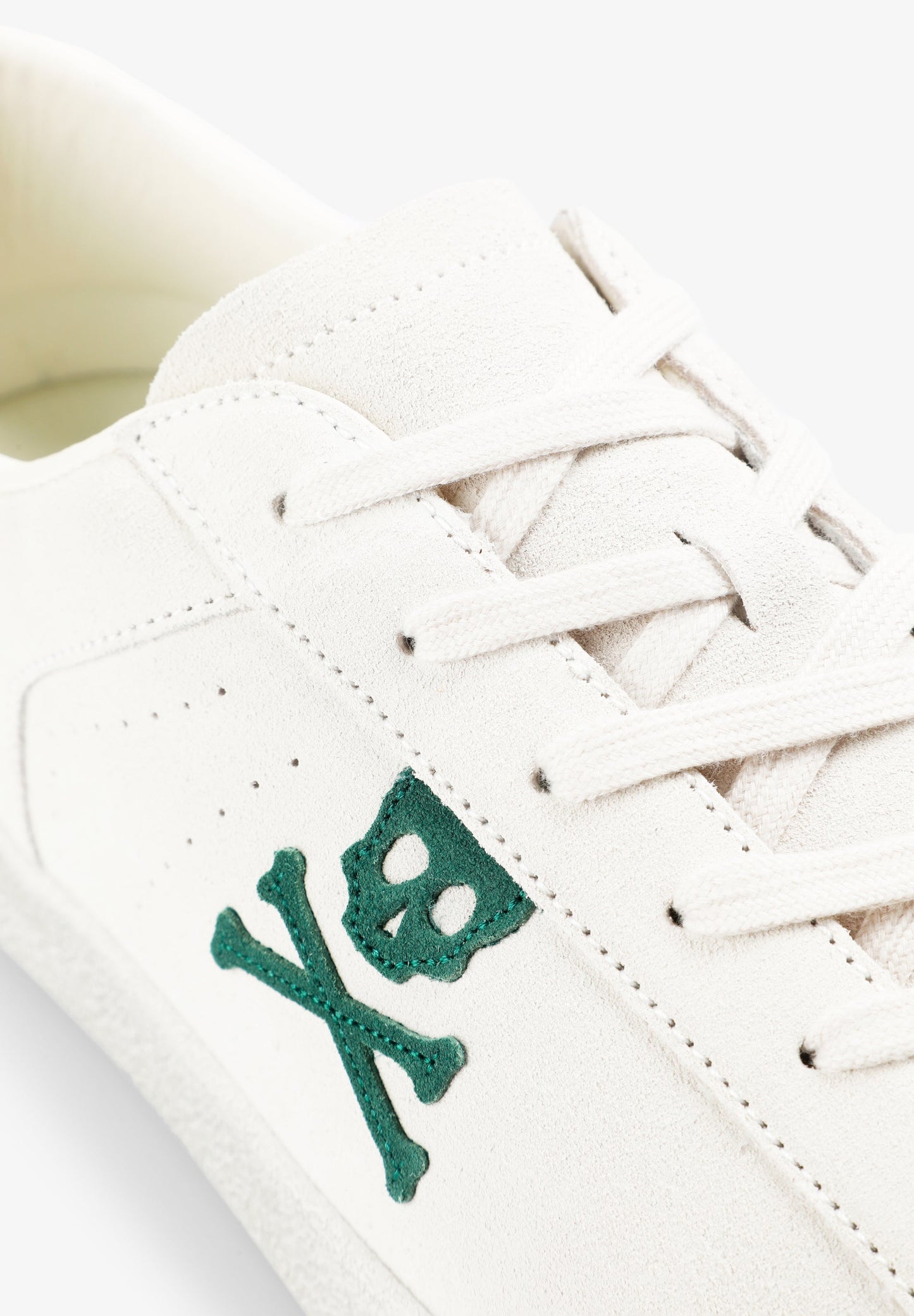 SUEDE SNEAKERS WITH SKULL