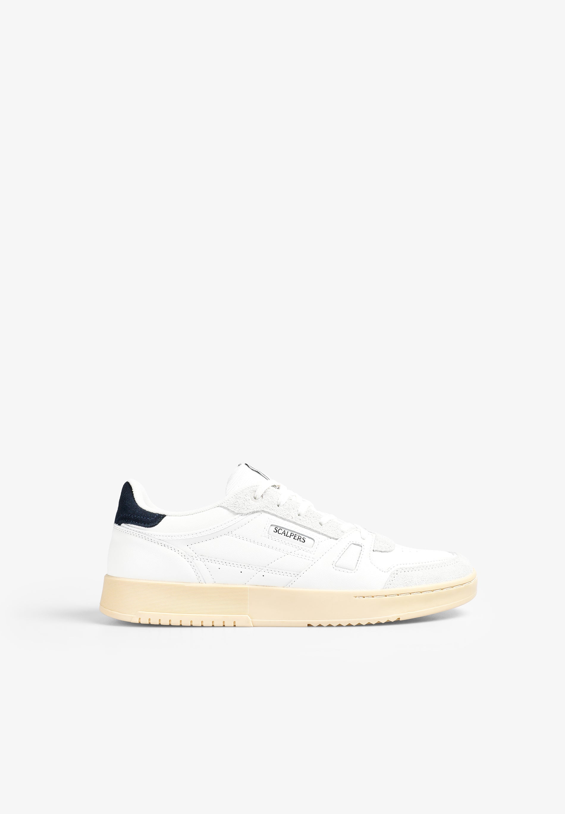 LEATHER LOGO SNEAKERS