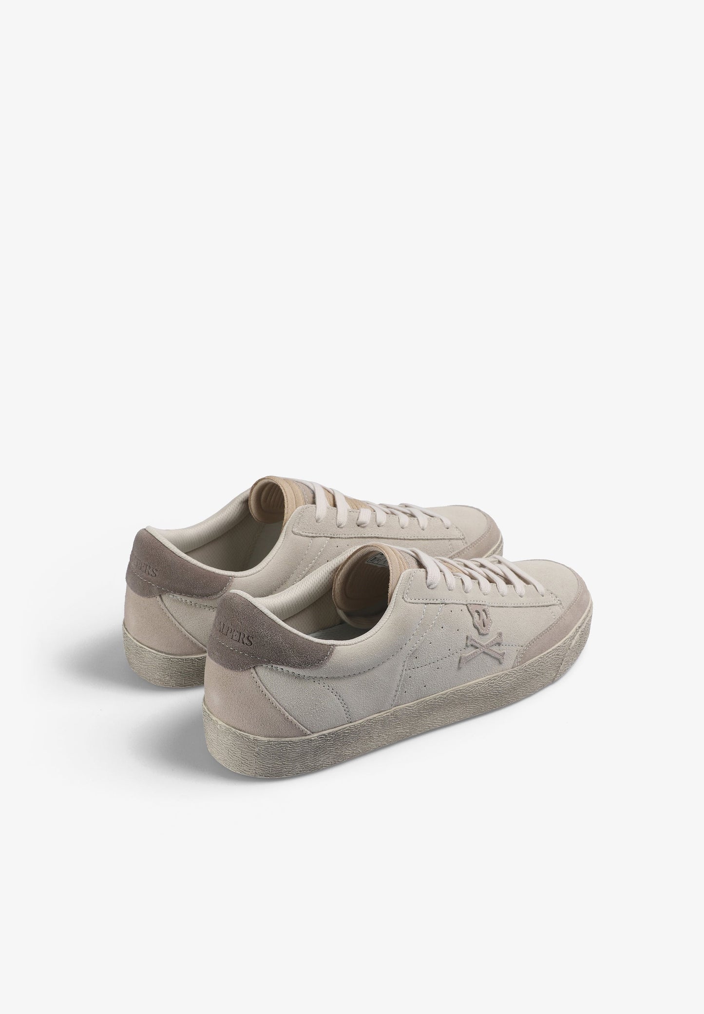 SUEDE SNEAKERS WITH SKULL