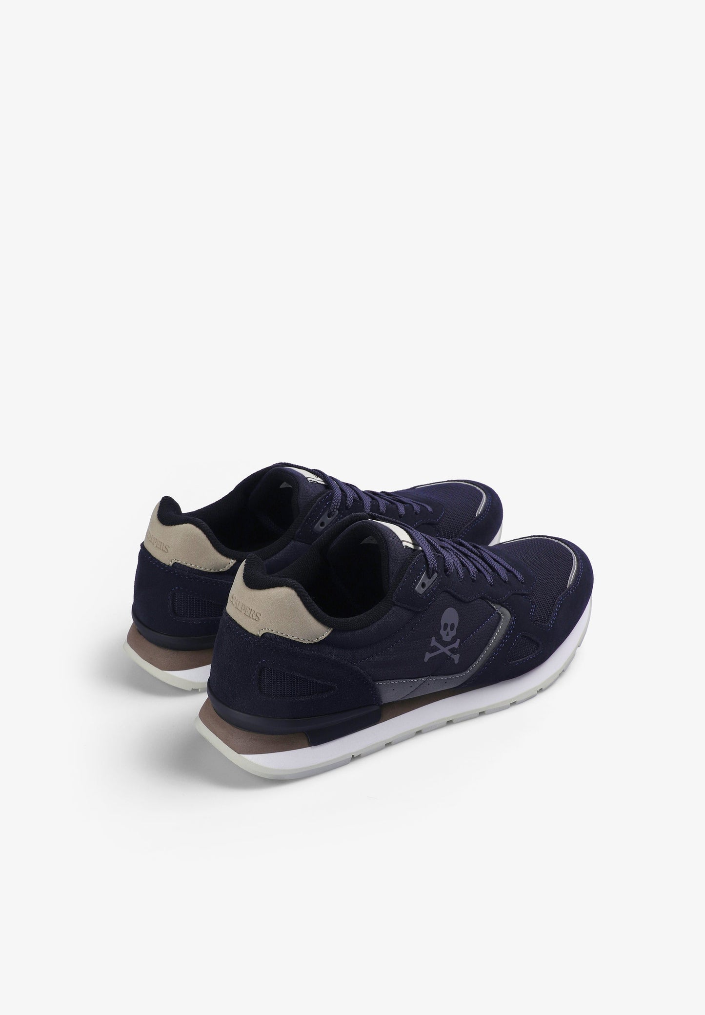 LEATHER SKULL SNEAKERS