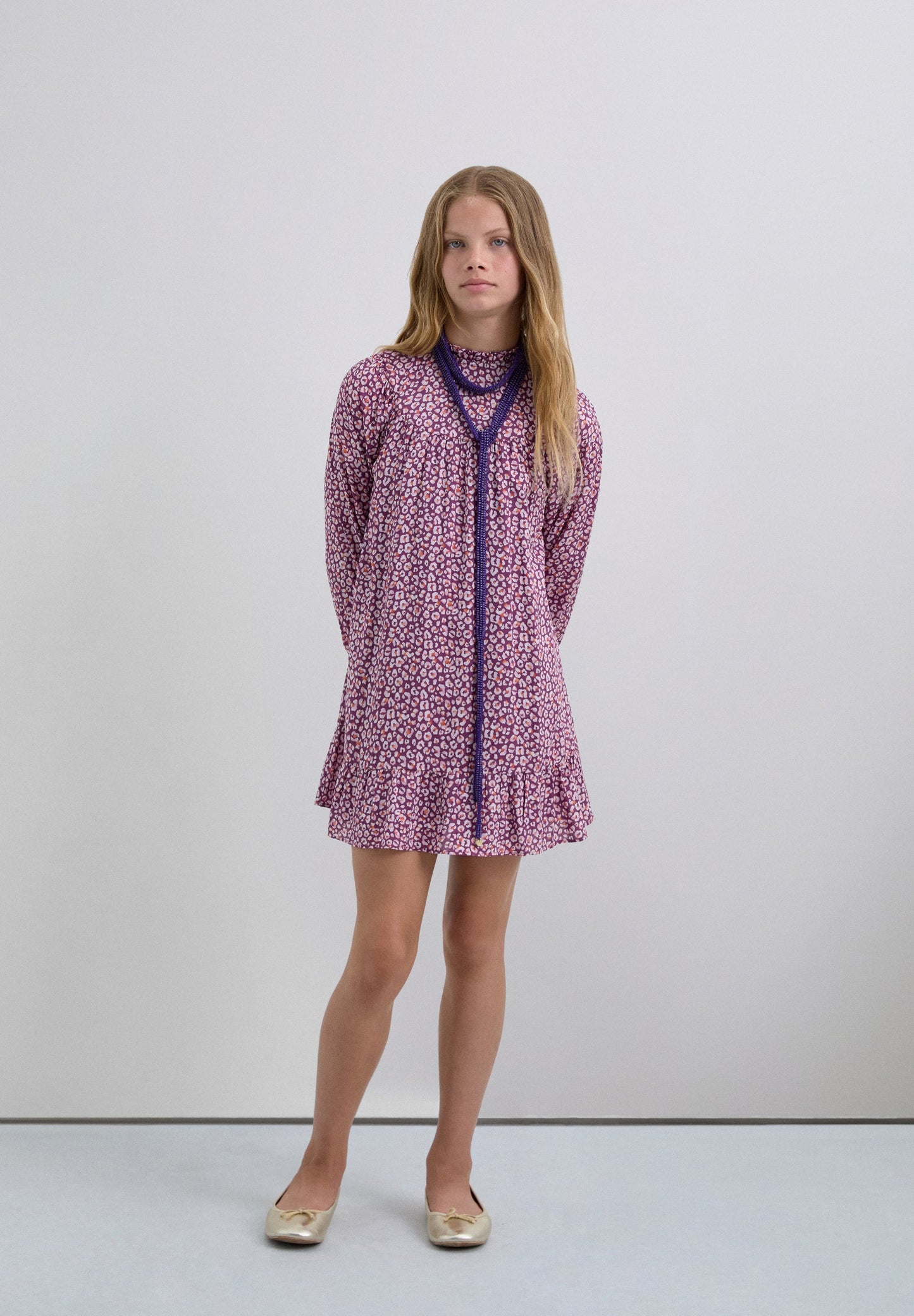 ANIMAL PRINT MINI DRESS