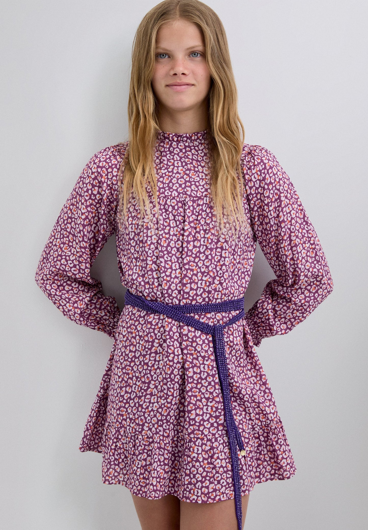 ANIMAL PRINT MINI DRESS