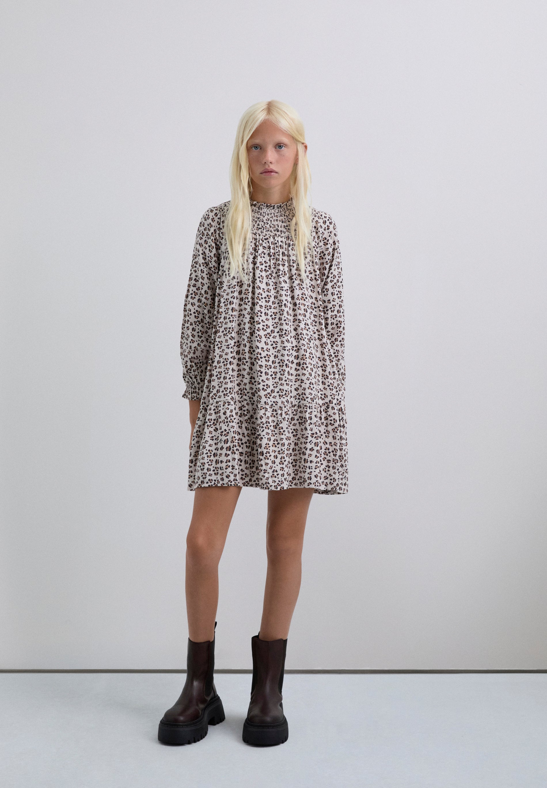 ANIMAL PRINT DRESS