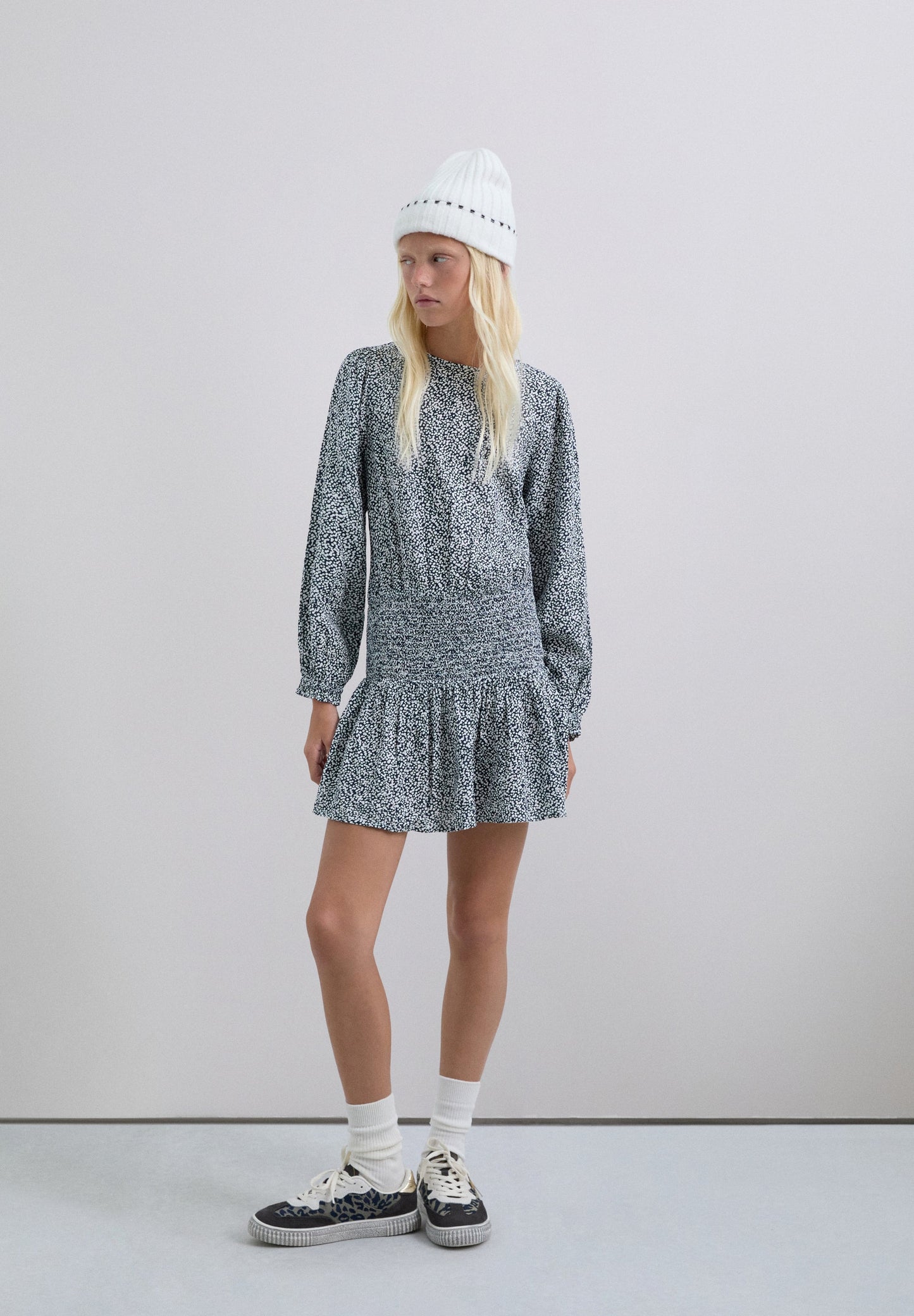 MINI DRESS WITH PRINT