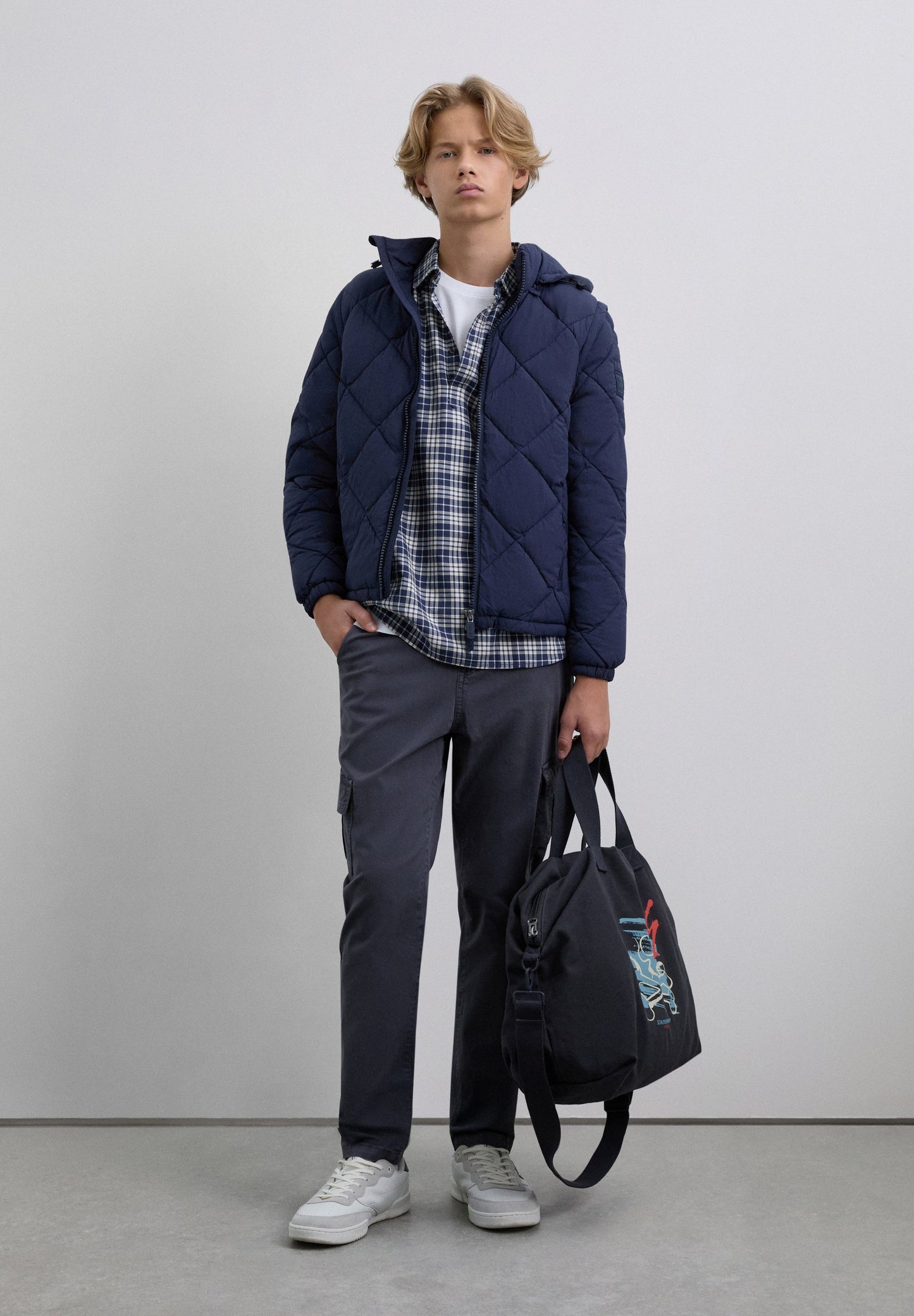 DETACHABLE QUILTED JACKET