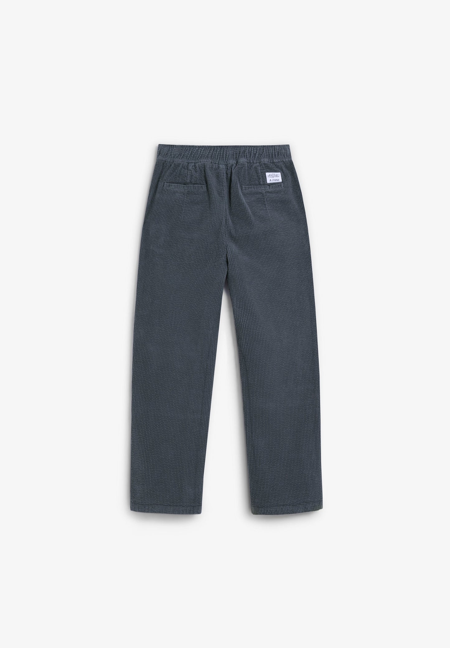 STRAIGHT CUT CORDUROY TROUSERS