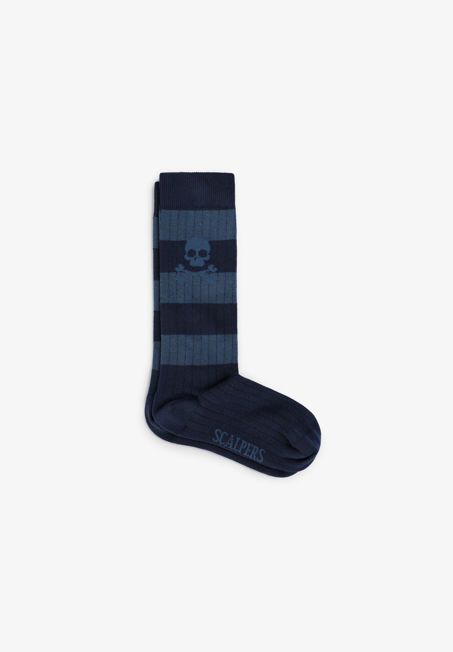STRIPED SKULL SOCKS