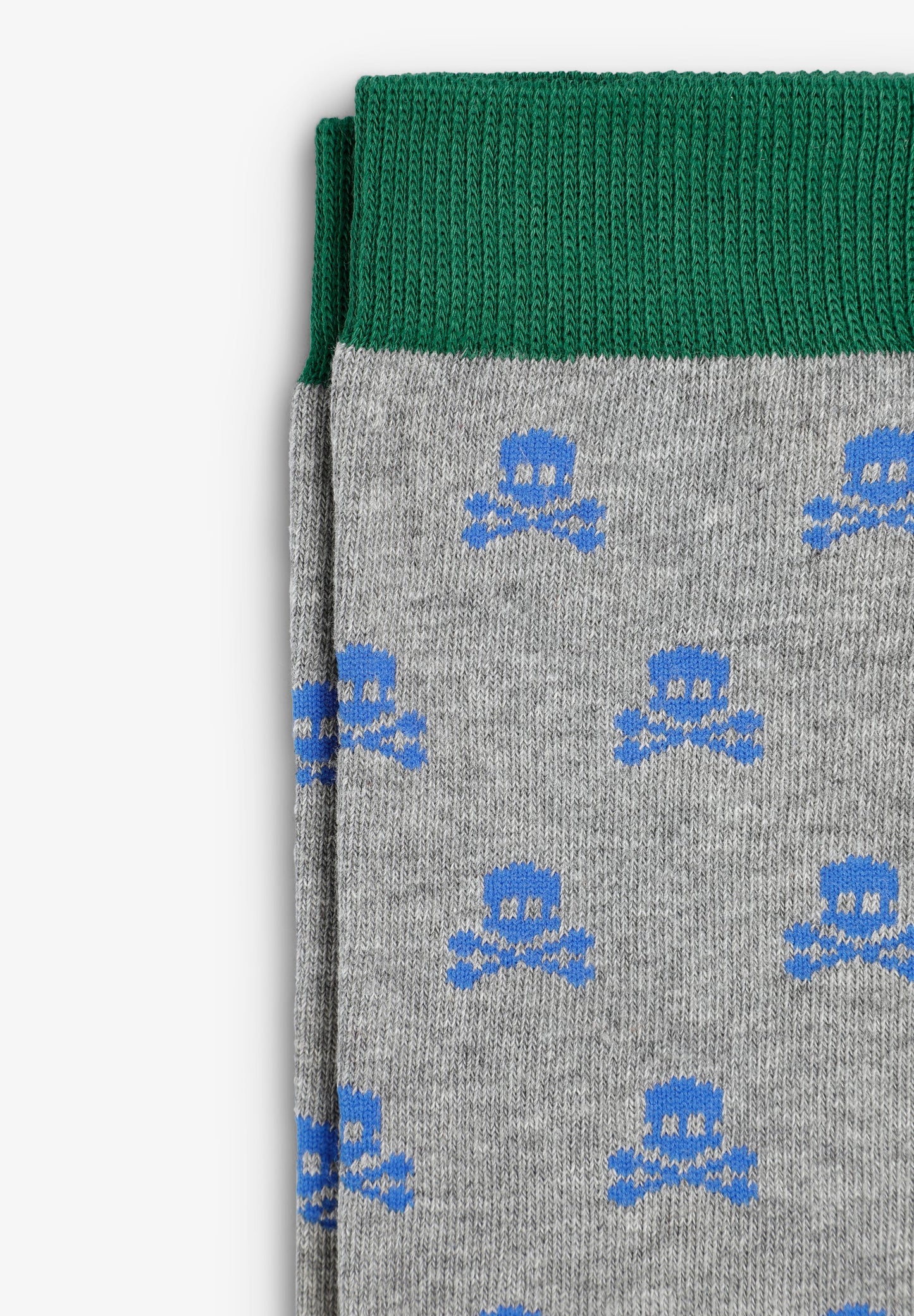 LONG SKULL PRINT SOCKS