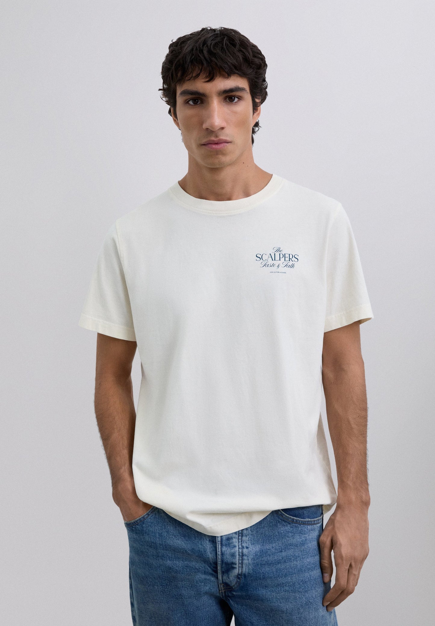 T-SHIRT WITH LOGO PRINT