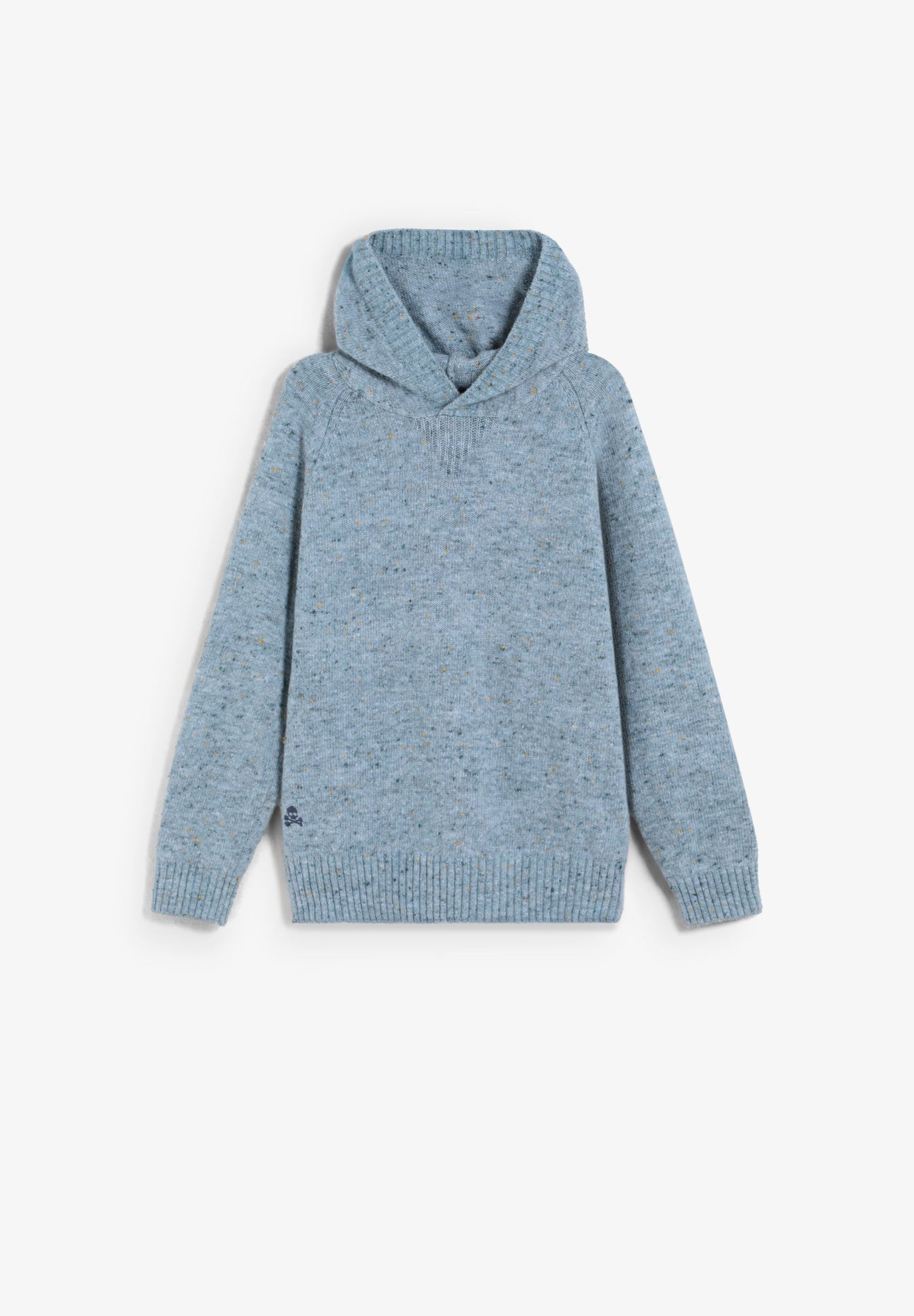 BASIC KNIT SWEATER WITH SKULL