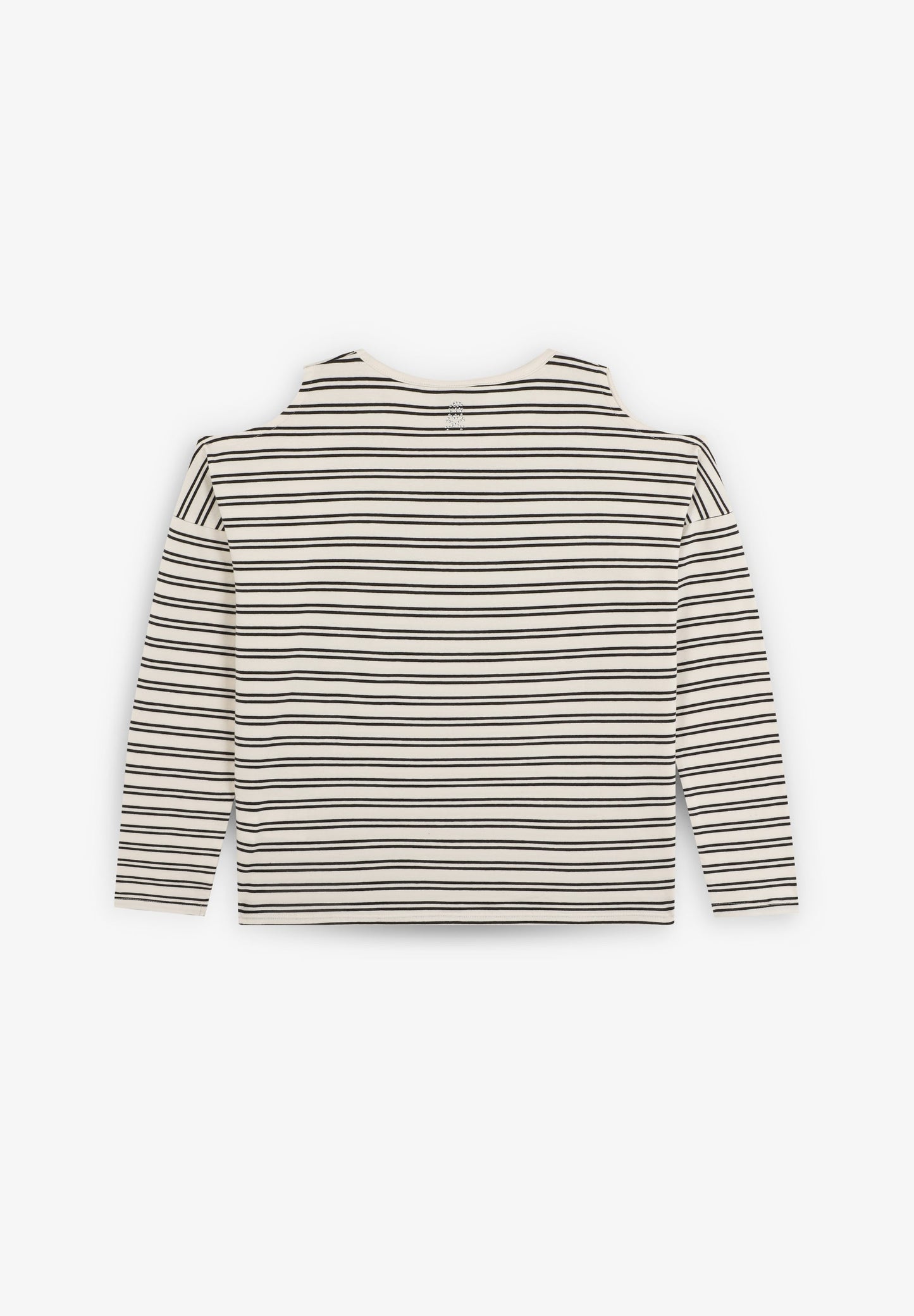 SKULL AND STRIPES T-SHIRT
