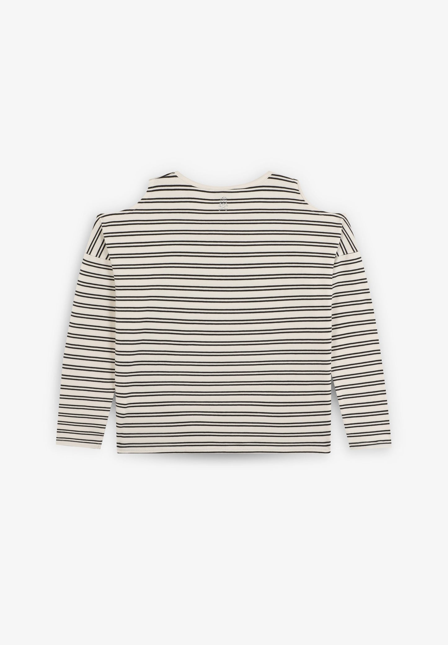 SKULL AND STRIPES T-SHIRT