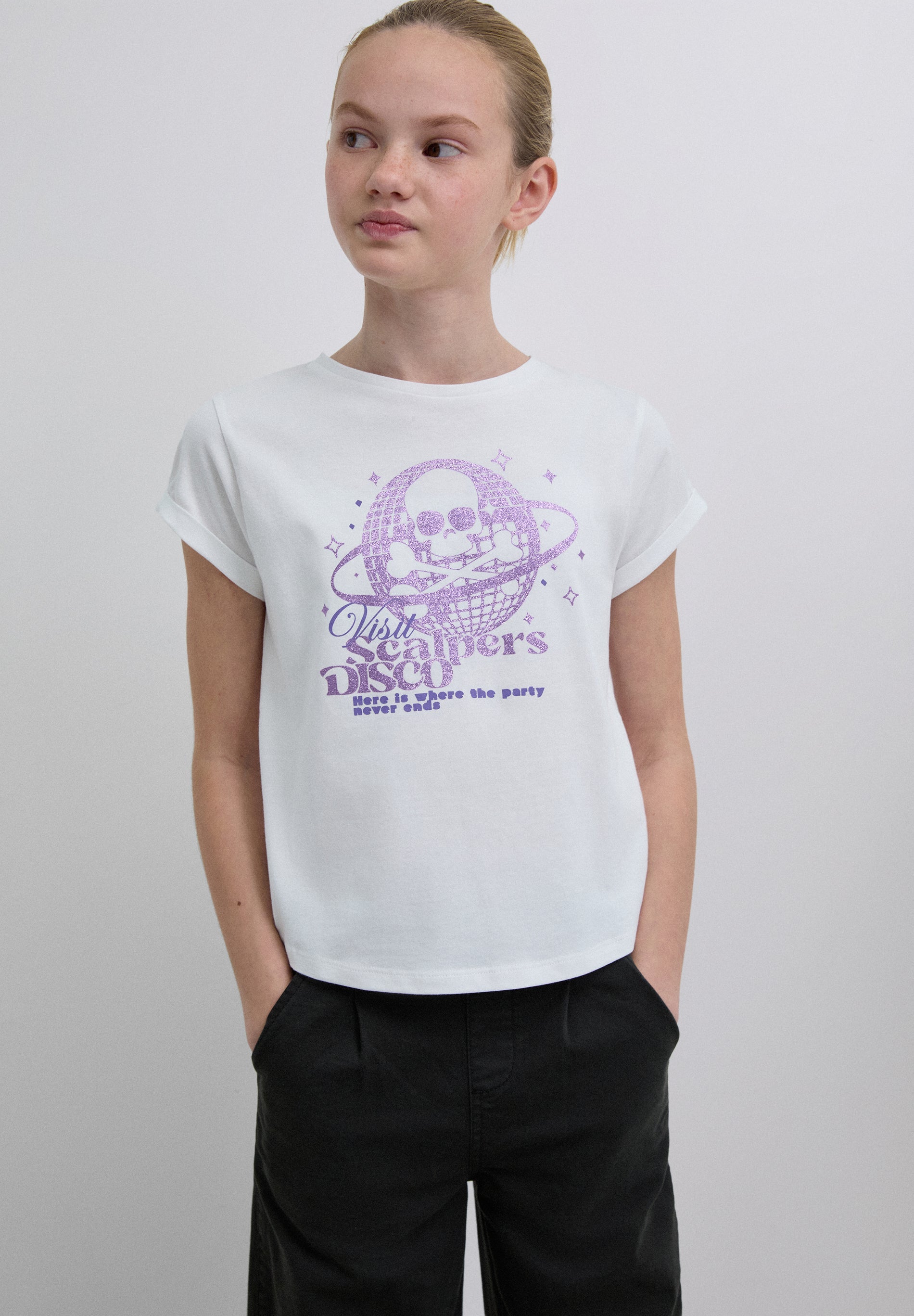 DISCO CLUB PRINT T-SHIRT