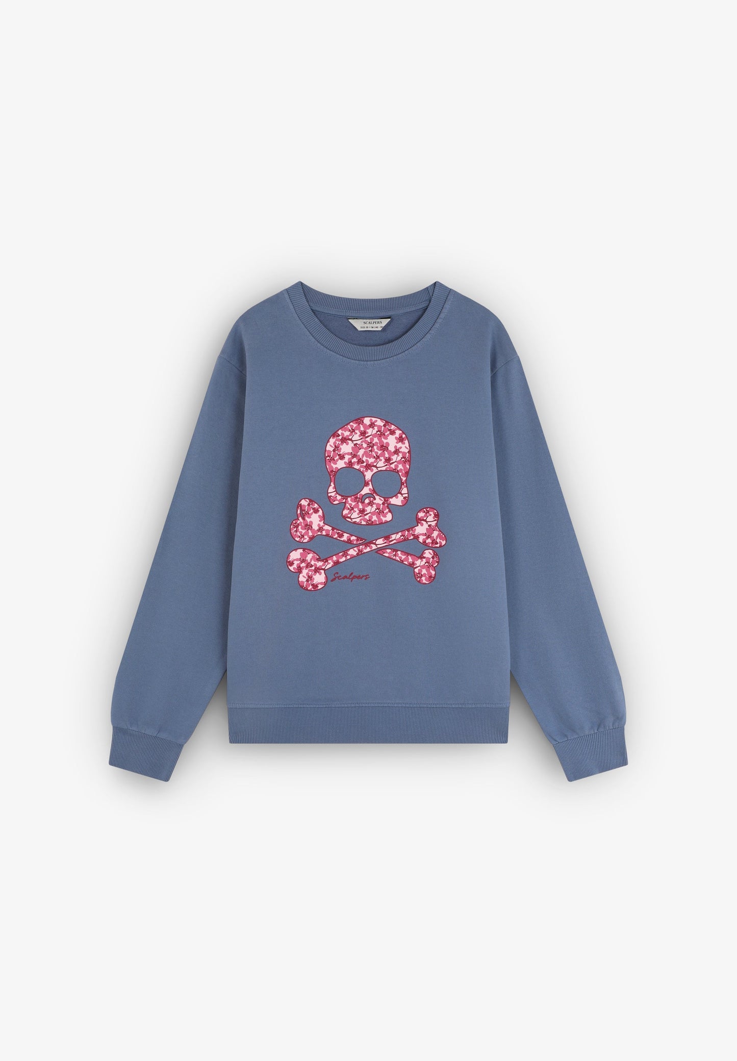 FLORAL PRINT SWEATSHIRT