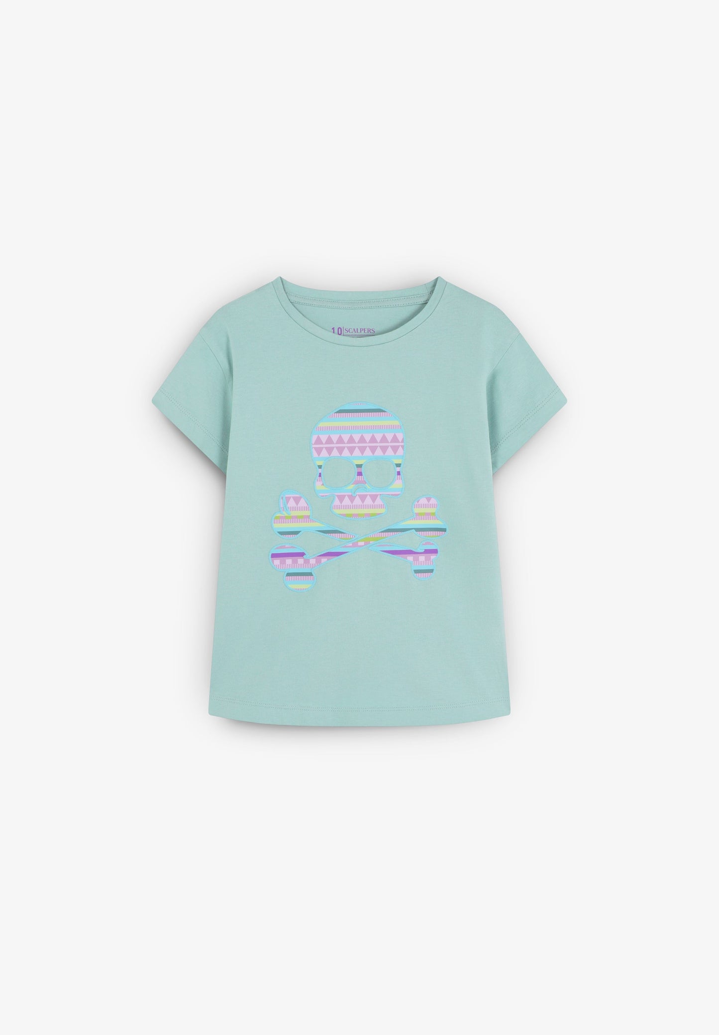 T-SHIRT WITH SKULL PRINT